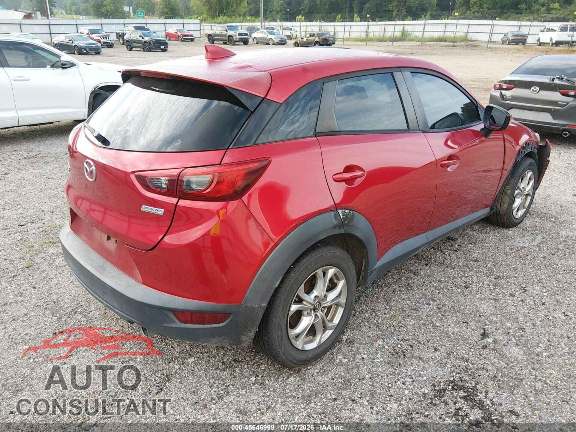 MAZDA CX-3 2016 - JM1DKBB7XG0123932
