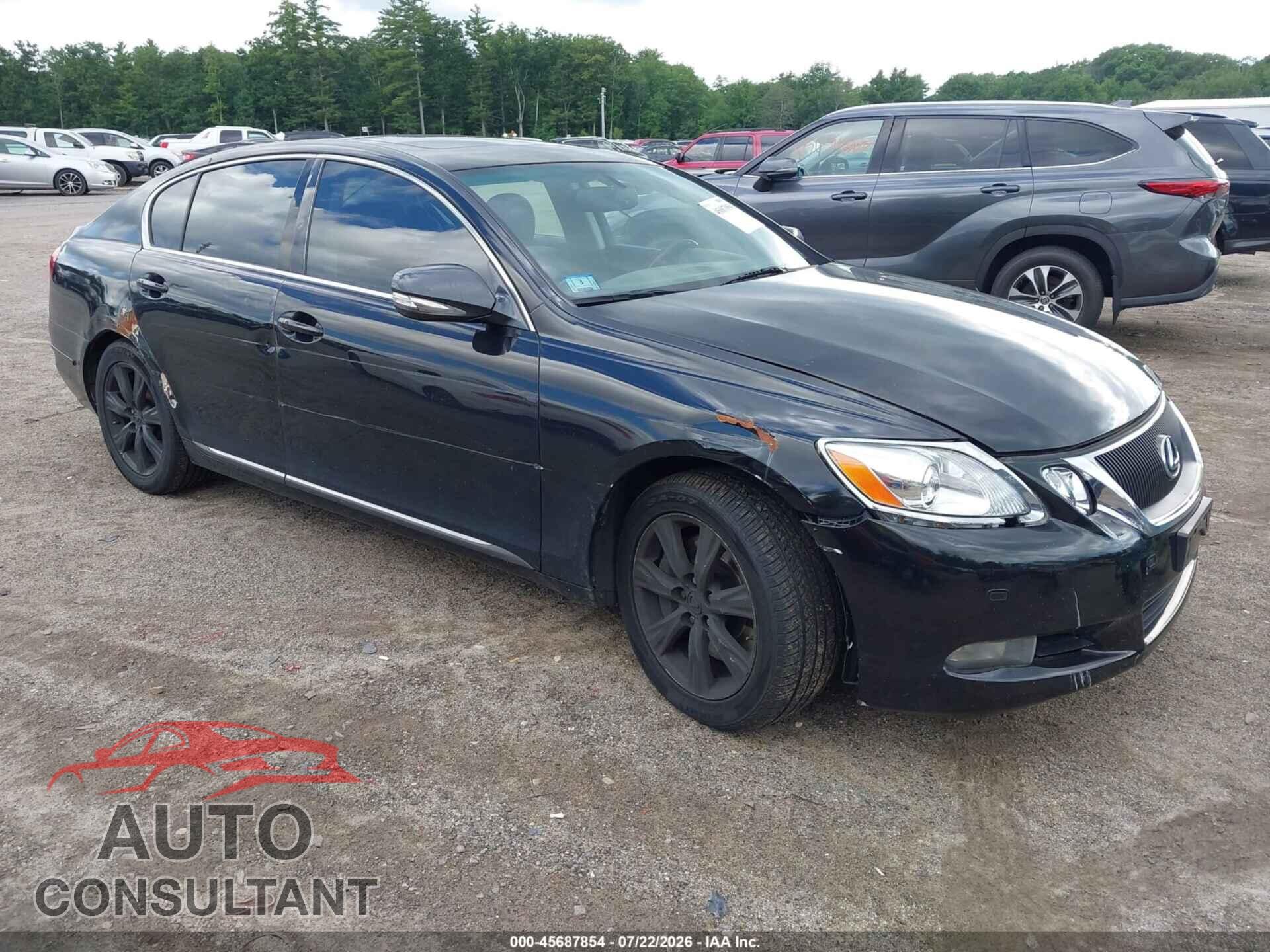 LEXUS GS 350 2010 - JTHCE1KS2A0027655