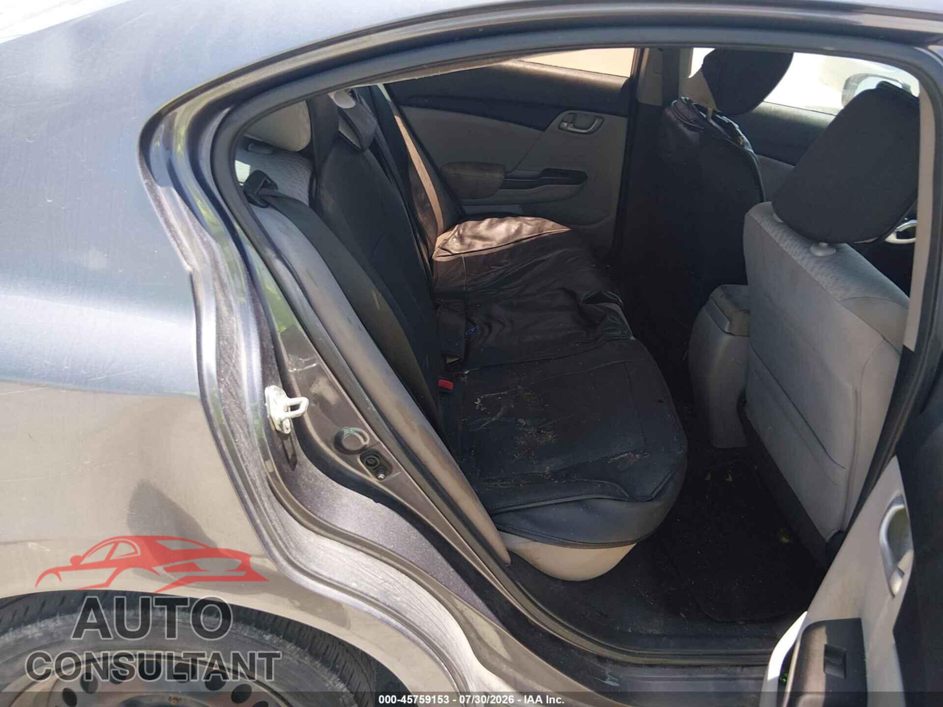 HONDA CIVIC 2014 - 19XFB2F51EE204758