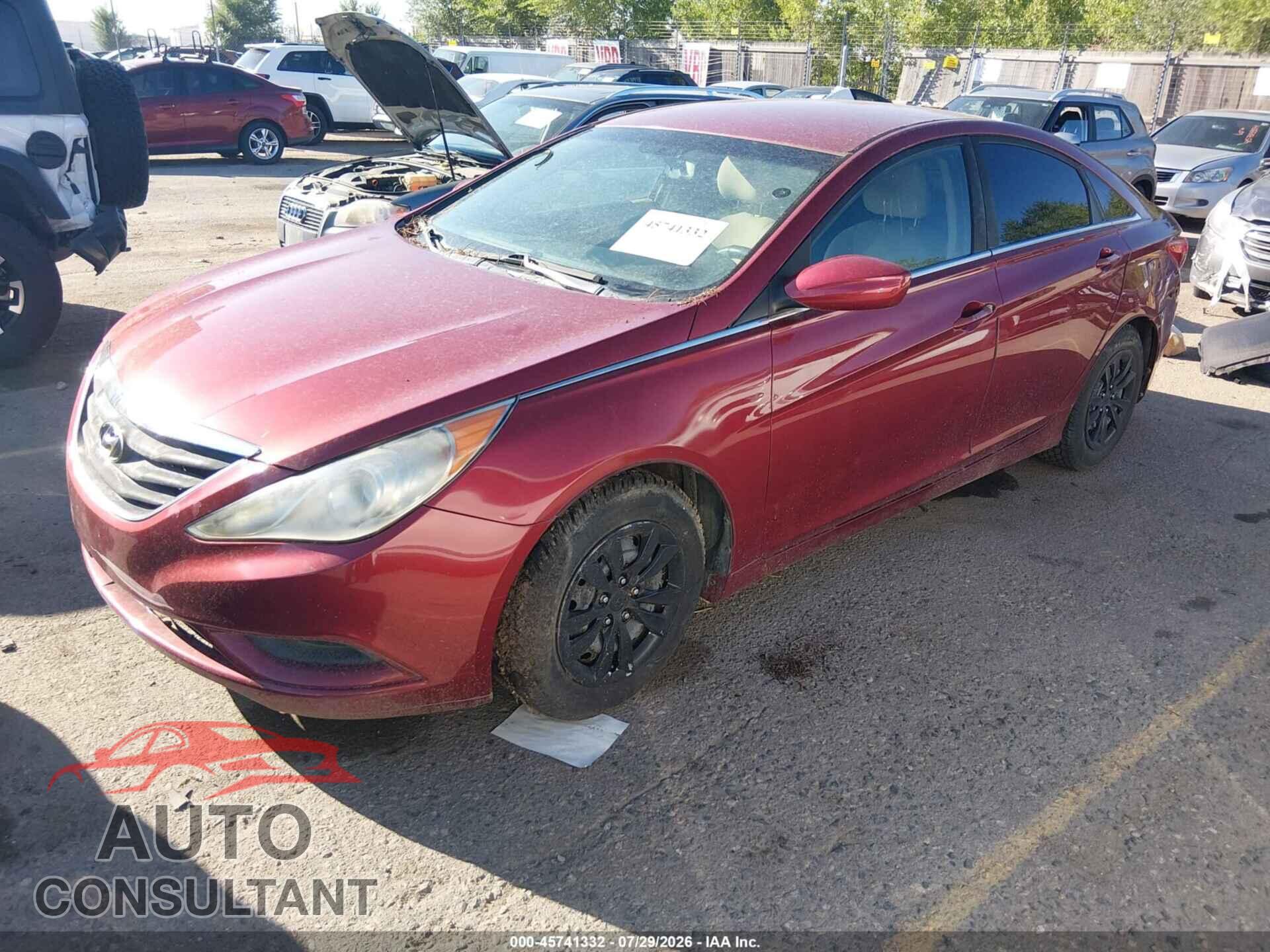 HYUNDAI SONATA 2012 - 5NPEB4AC3CH324230