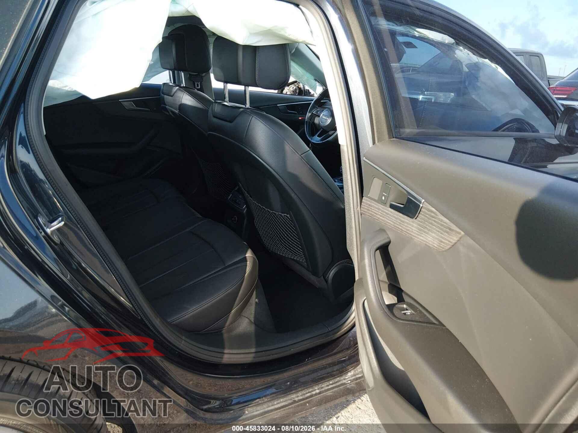 AUDI A4 2018 - WAUKMAF49JN006538