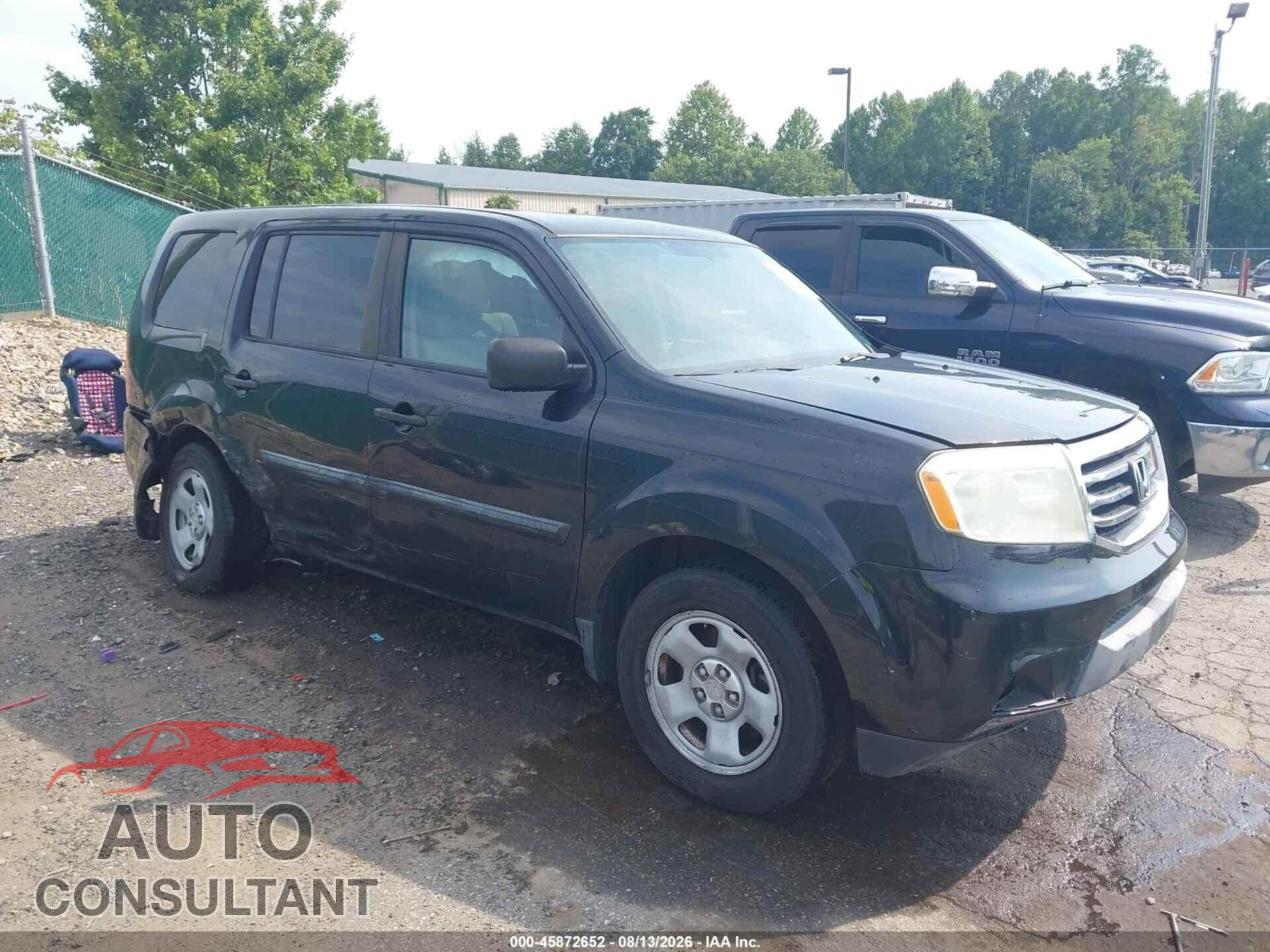 HONDA PILOT 2014 - 5FNYF4H20EB017288