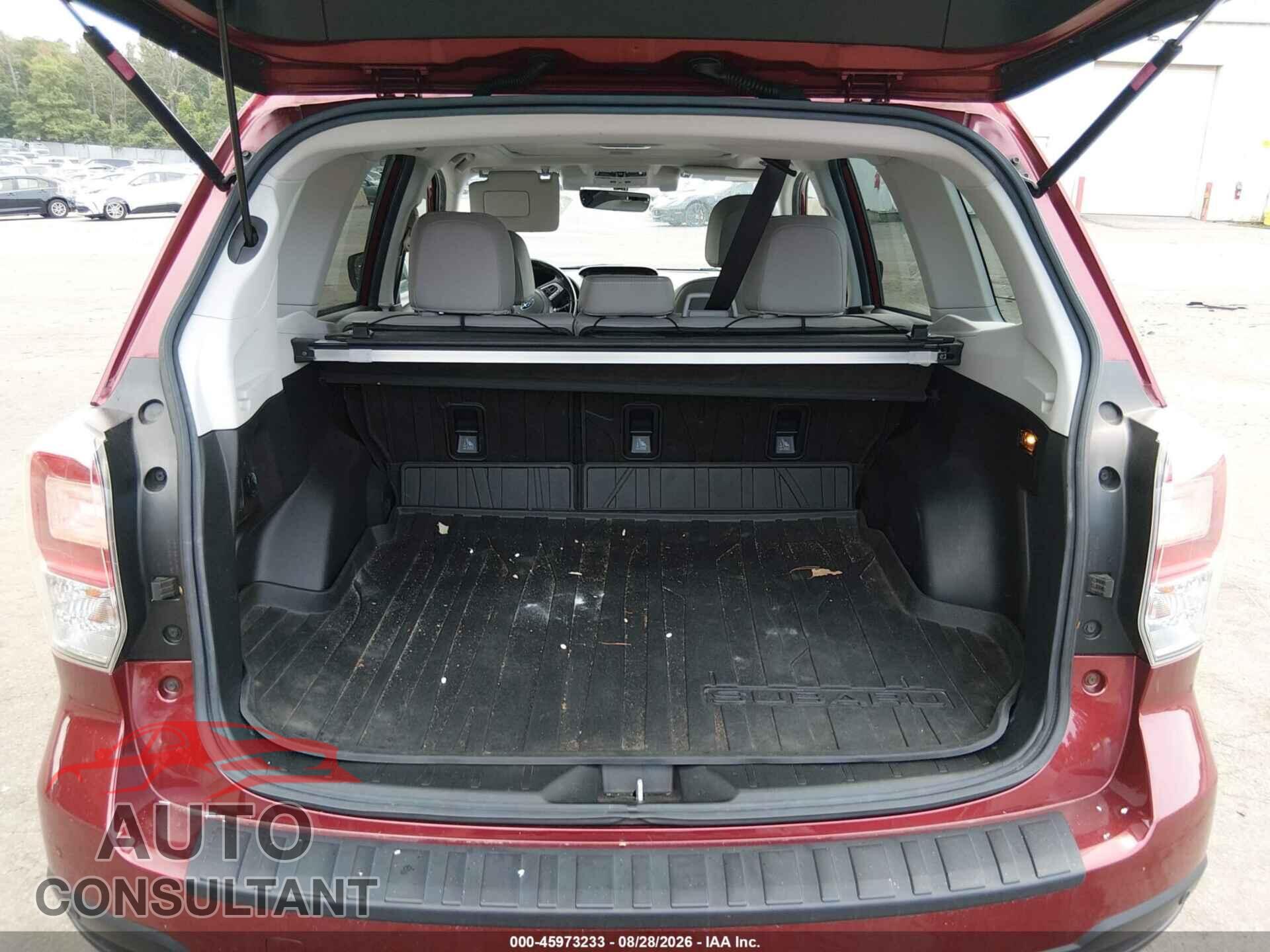 SUBARU FORESTER 2018 - JF2SJARC5JH557208