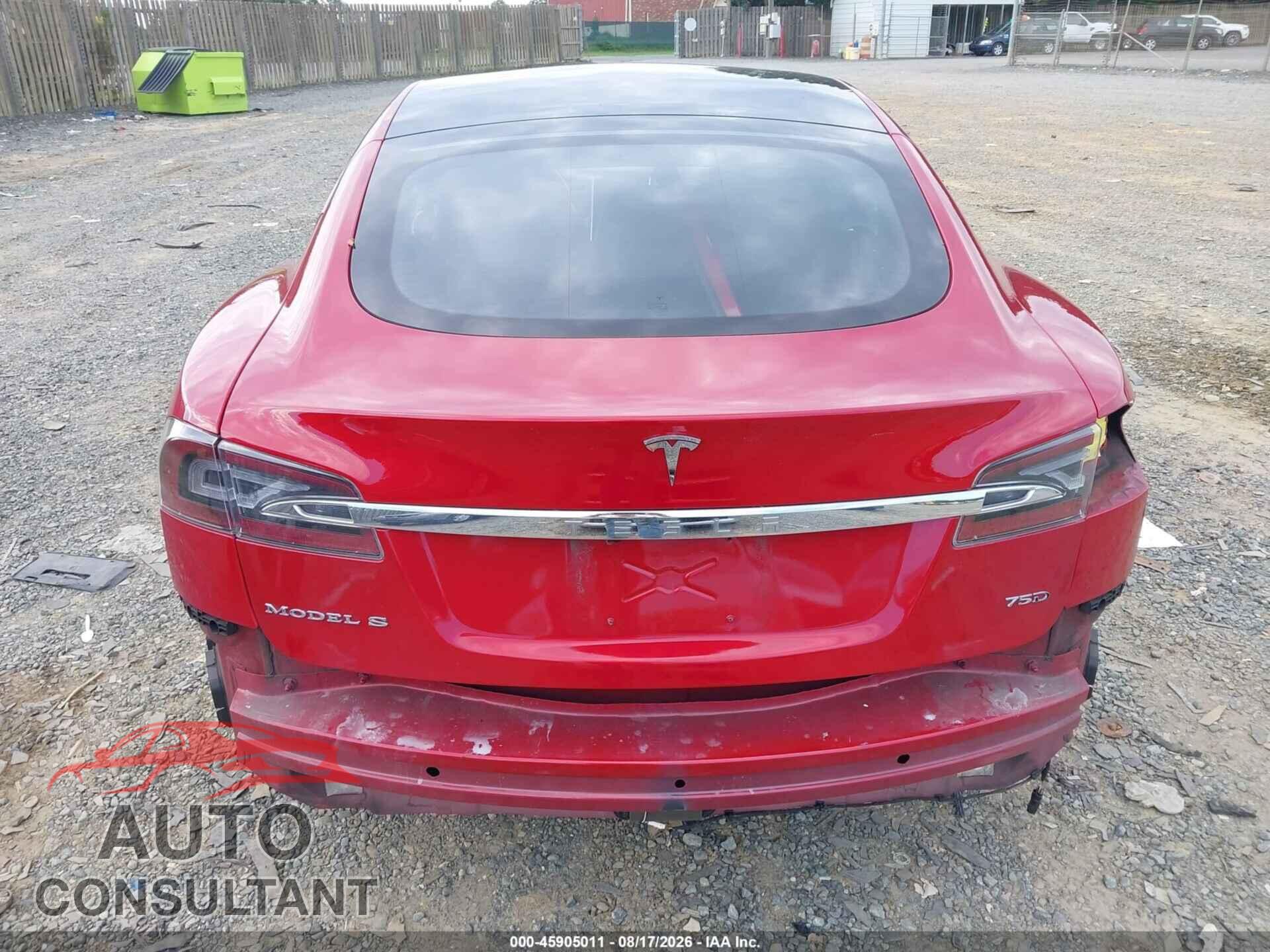 TESLA MODEL S 2017 - 5YJSA1E23HF198981