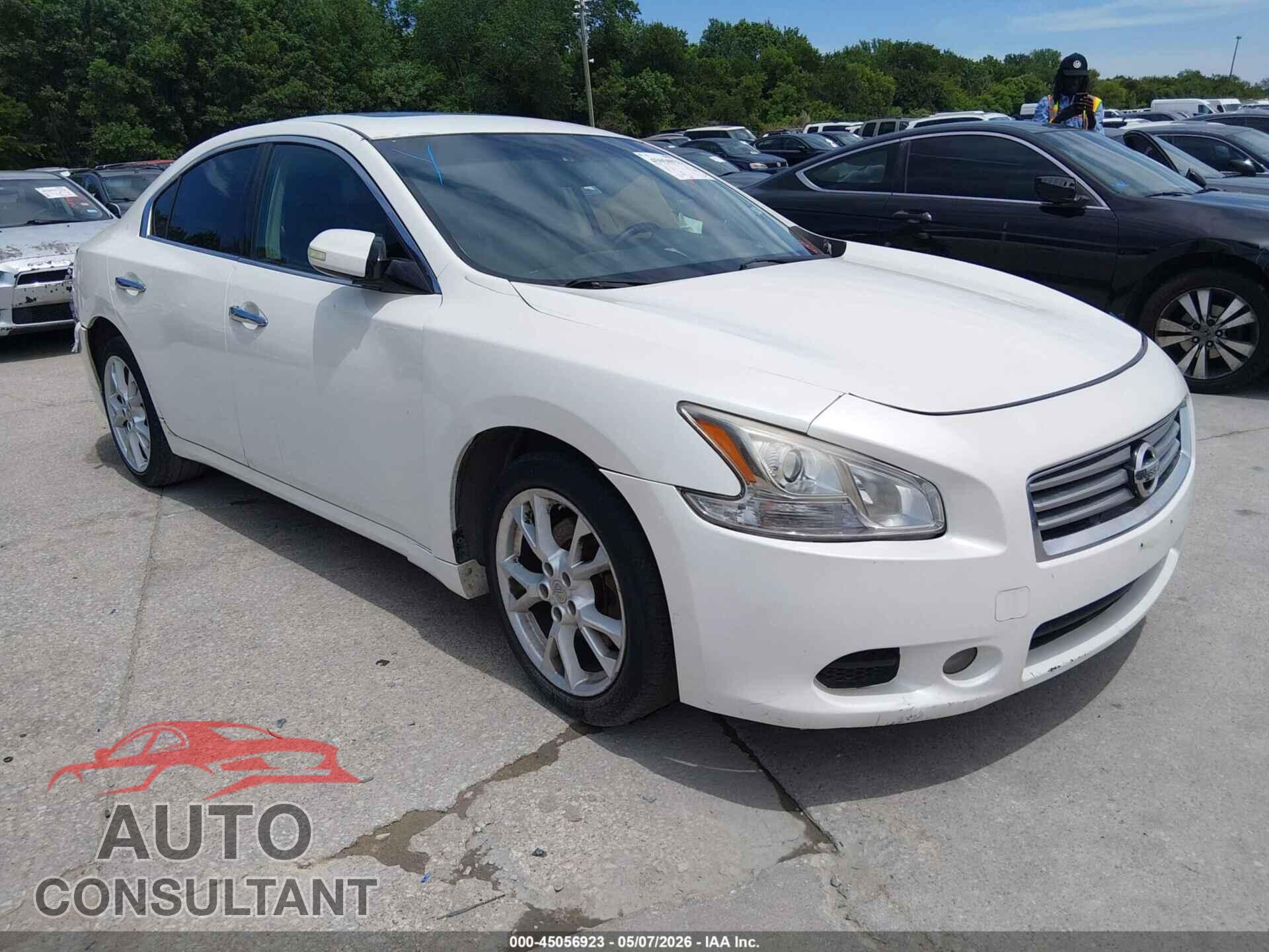 NISSAN MAXIMA 2012 - 1N4AA5AP5CC812137