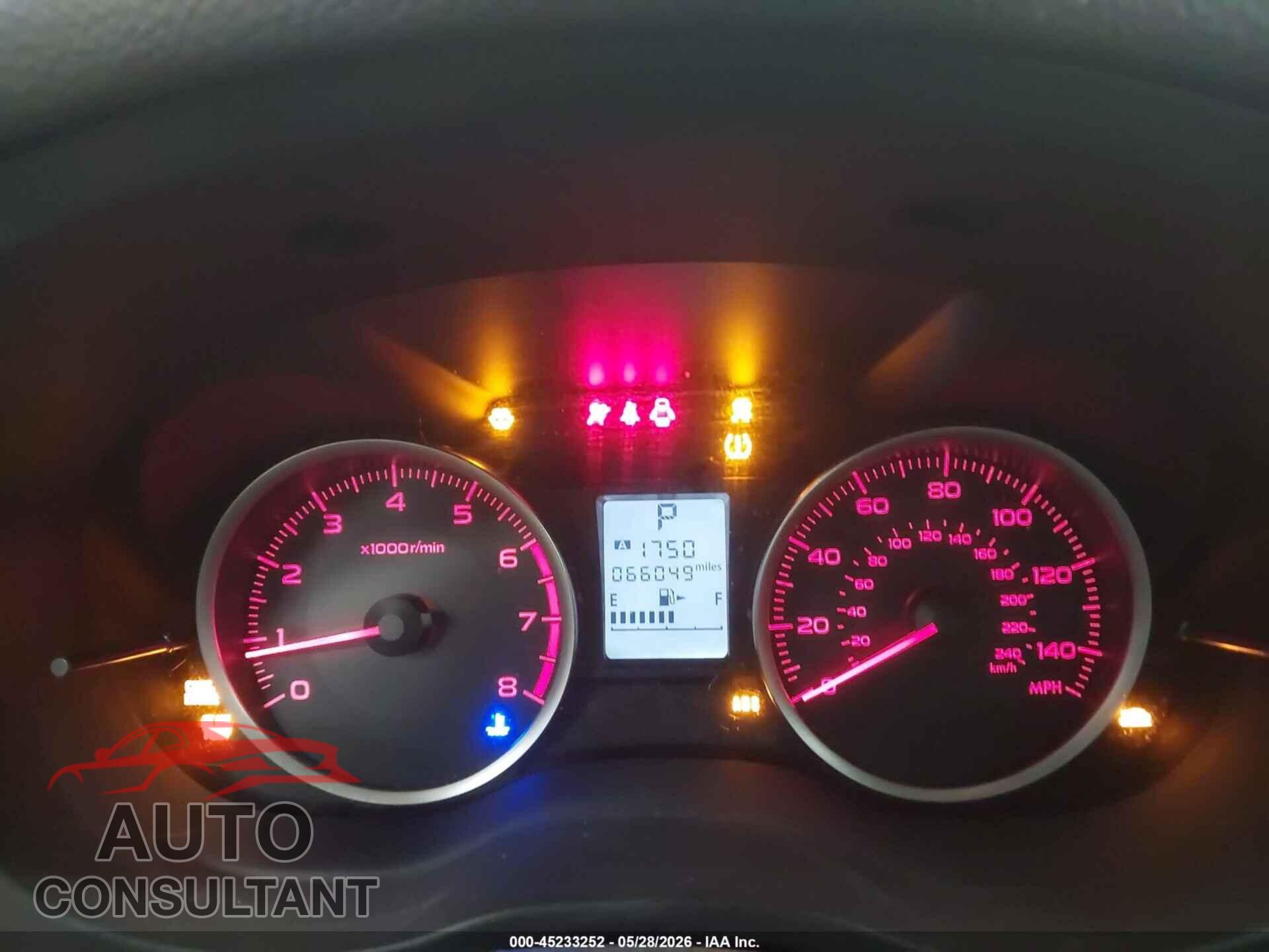 SUBARU FORESTER 2016 - JF2SJADC7GH468577