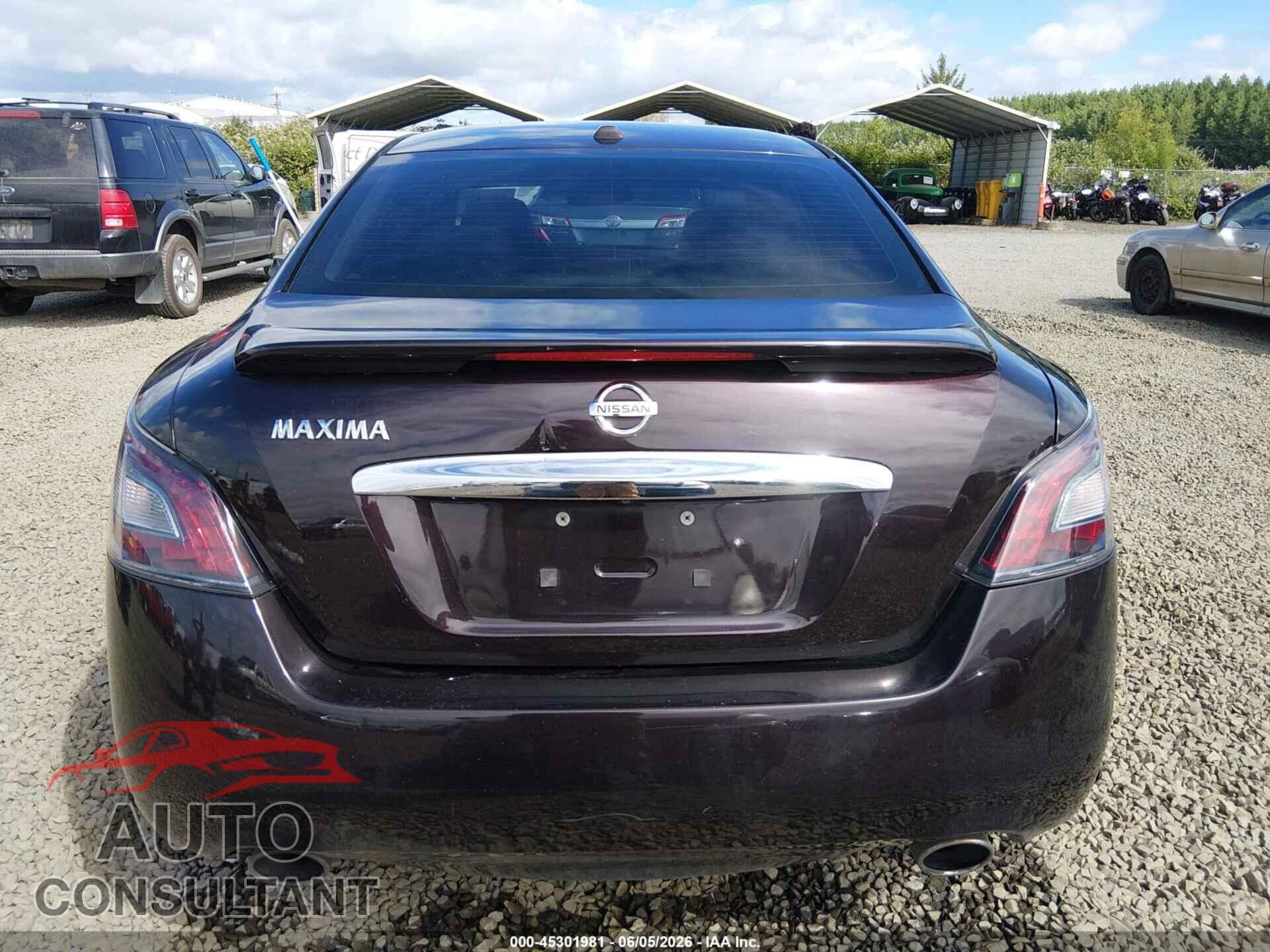 NISSAN MAXIMA 2013 - 1N4AA5AP1DC842446