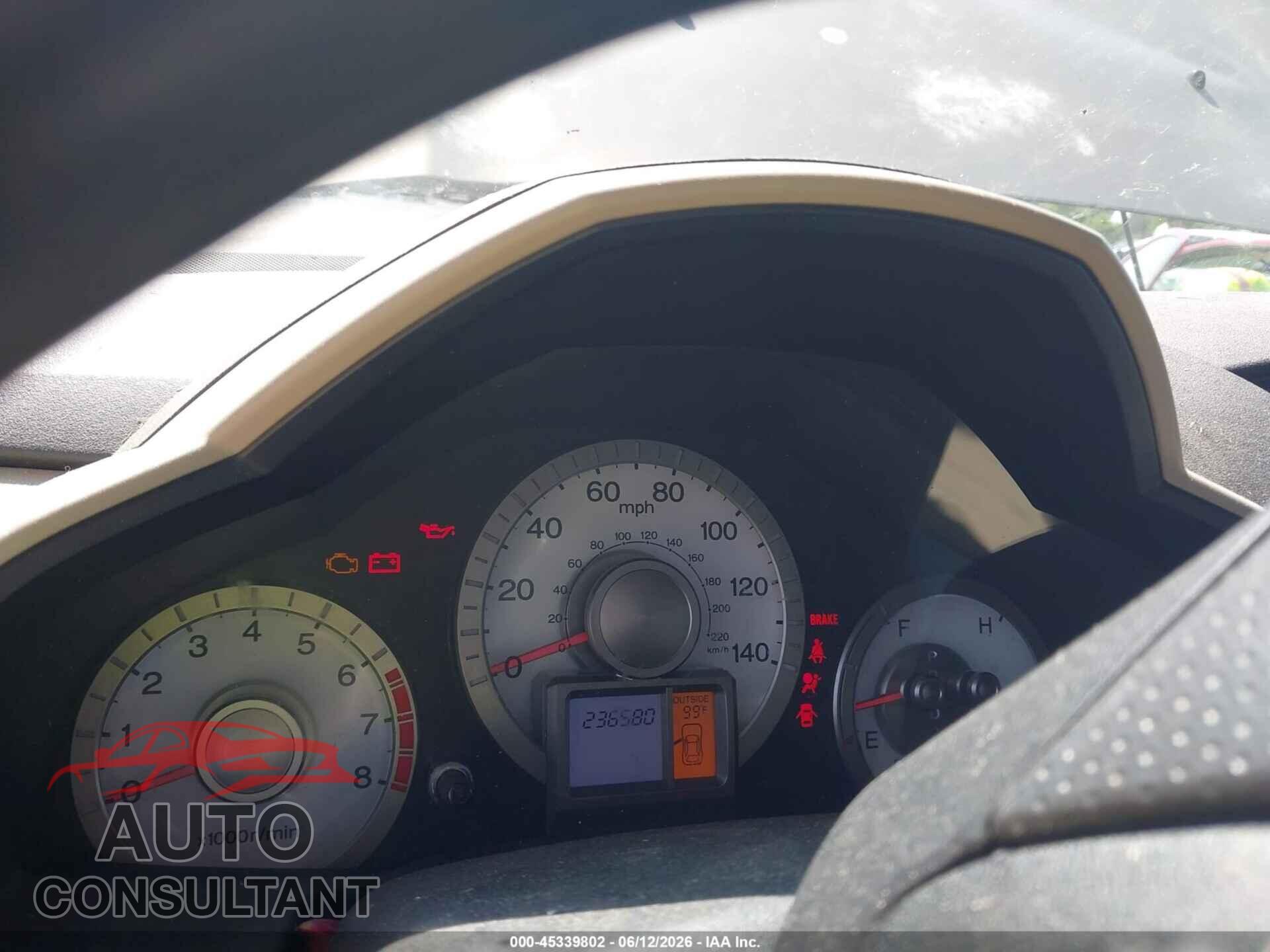 HONDA PILOT 2011 - 5FNYF4H41BB001453