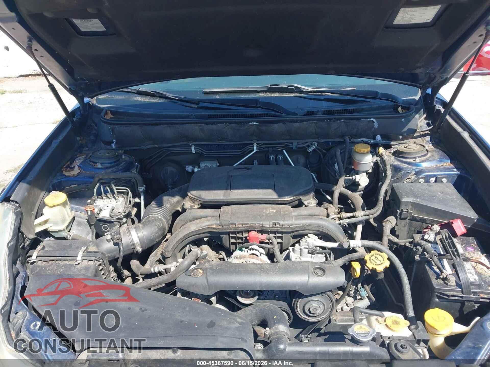 SUBARU OUTBACK 2010 - 4S4BRCCC7A3380620