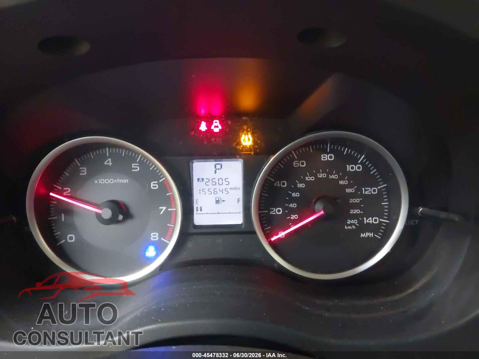 SUBARU FORESTER 2015 - JF2SJABC2FH800894