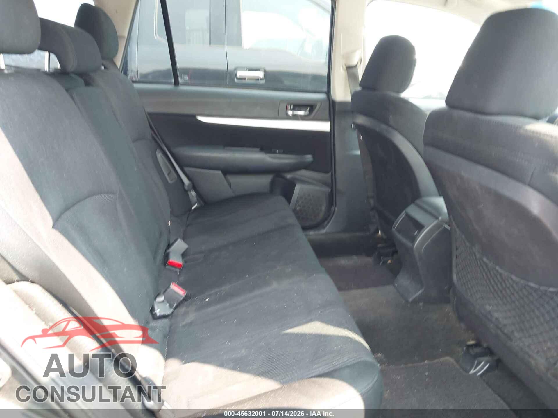 SUBARU OUTBACK 2013 - 4S4BRCCC4D1216144
