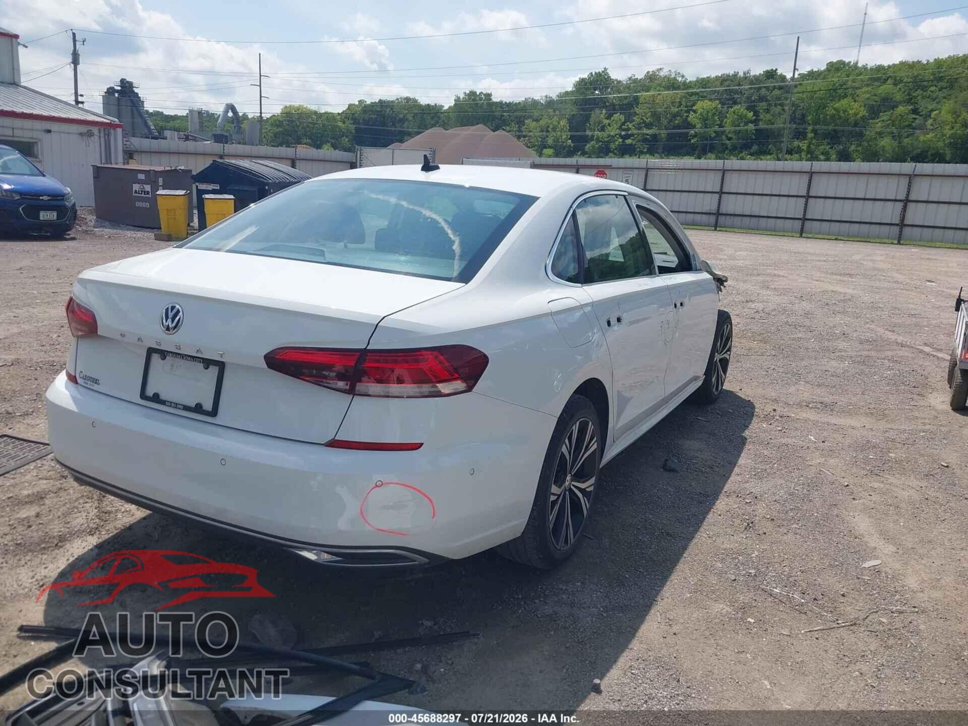 VOLKSWAGEN PASSAT 2020 - 1VWCA7A37LC025229