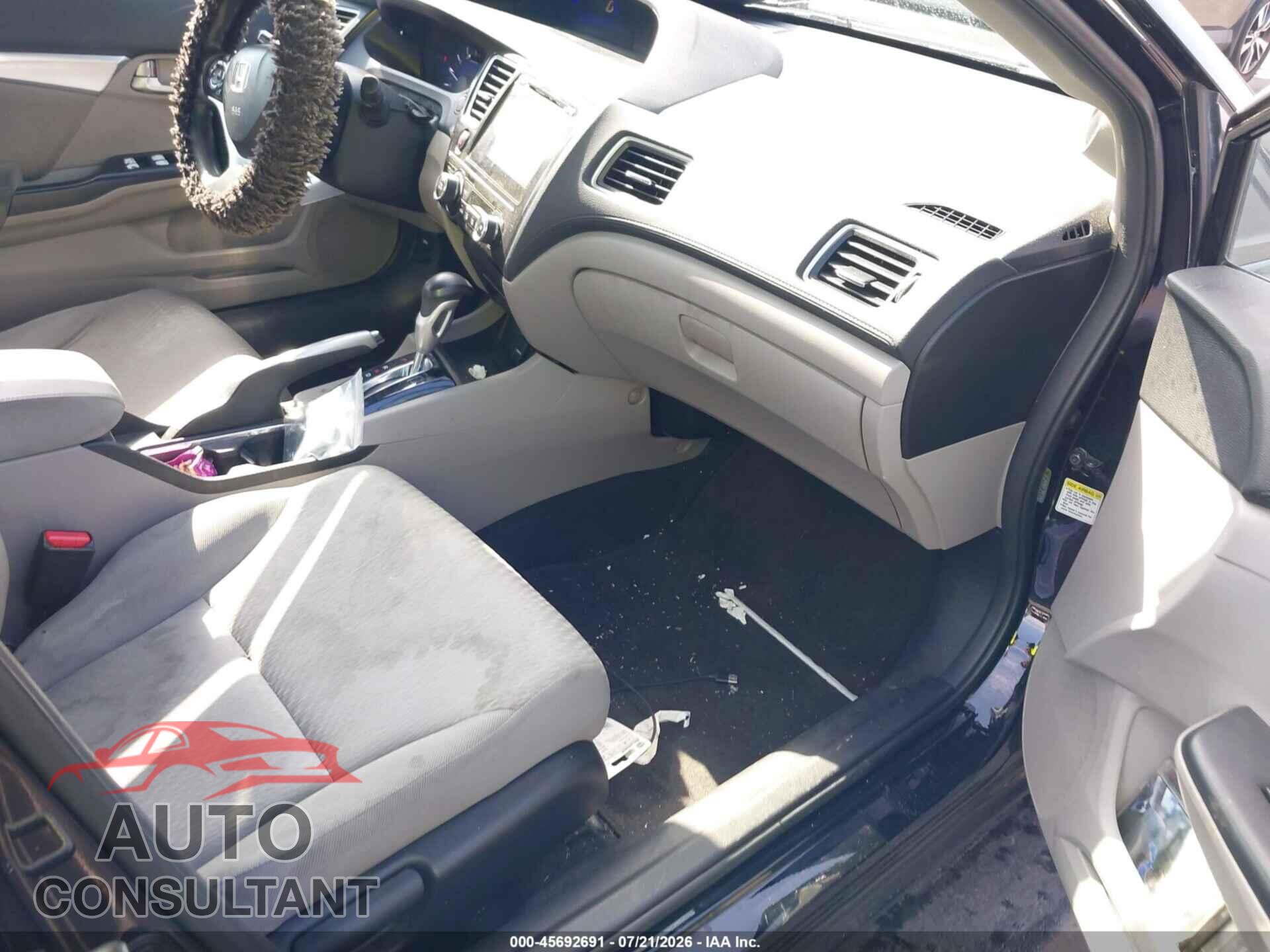 HONDA CIVIC 2015 - 19XFB2F8XFE223336