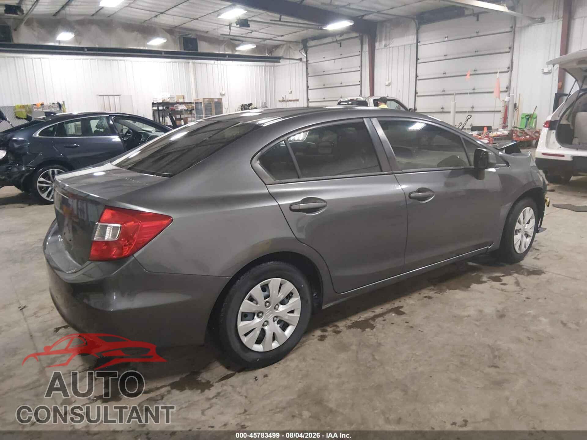 HONDA CIVIC 2012 - 19XFB2F58CE084261