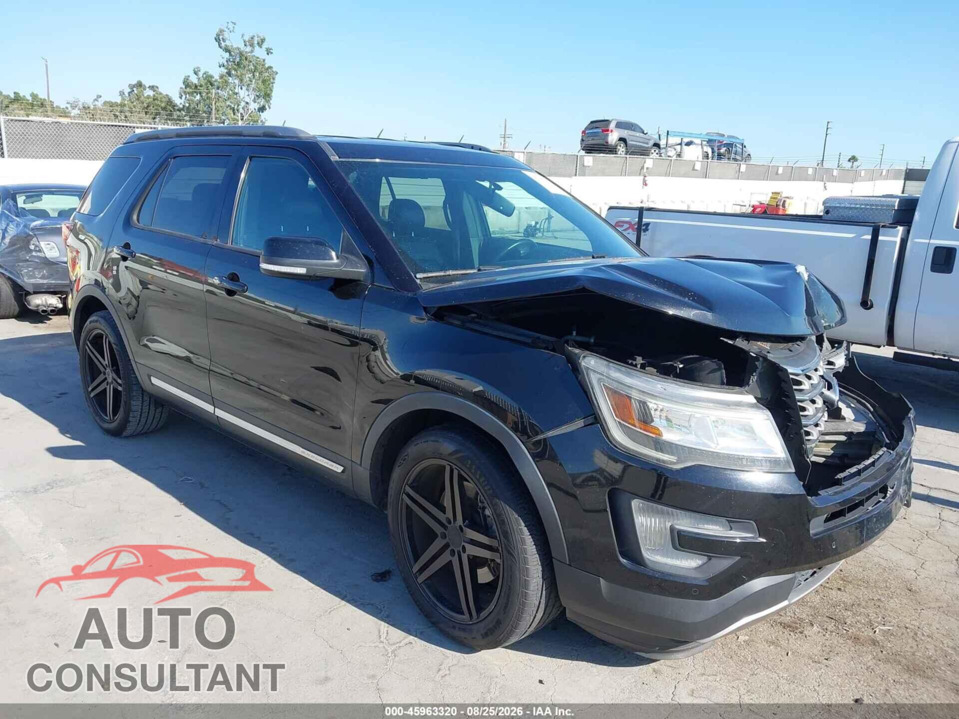 FORD EXPLORER 2017 - 1FM5K7D83HGD48382