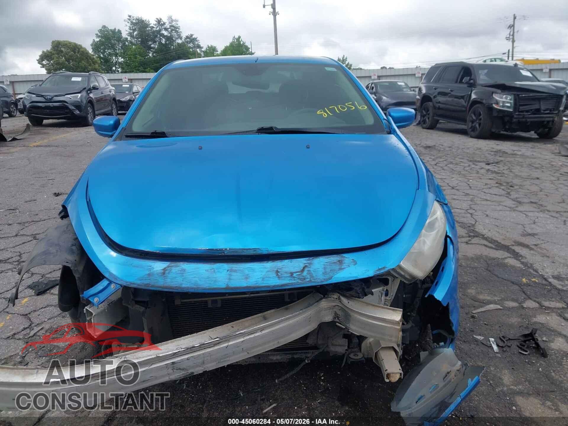 DODGE DART 2016 - 1C3CDFFA7GD817056