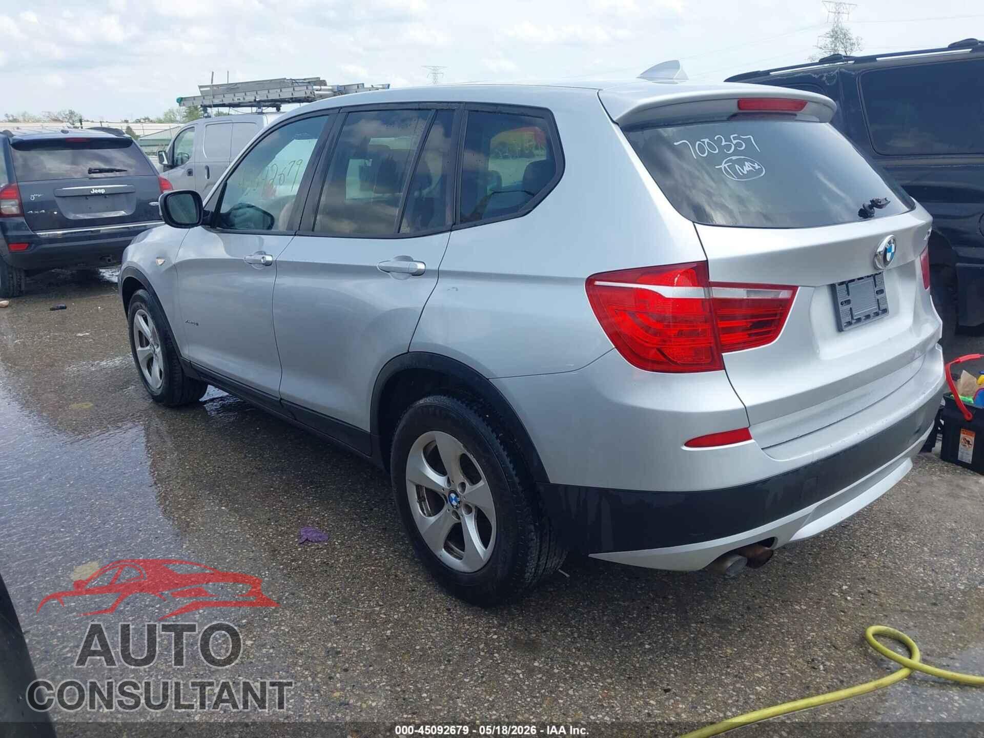 BMW X3 2011 - 5UXWX5C58BL700357