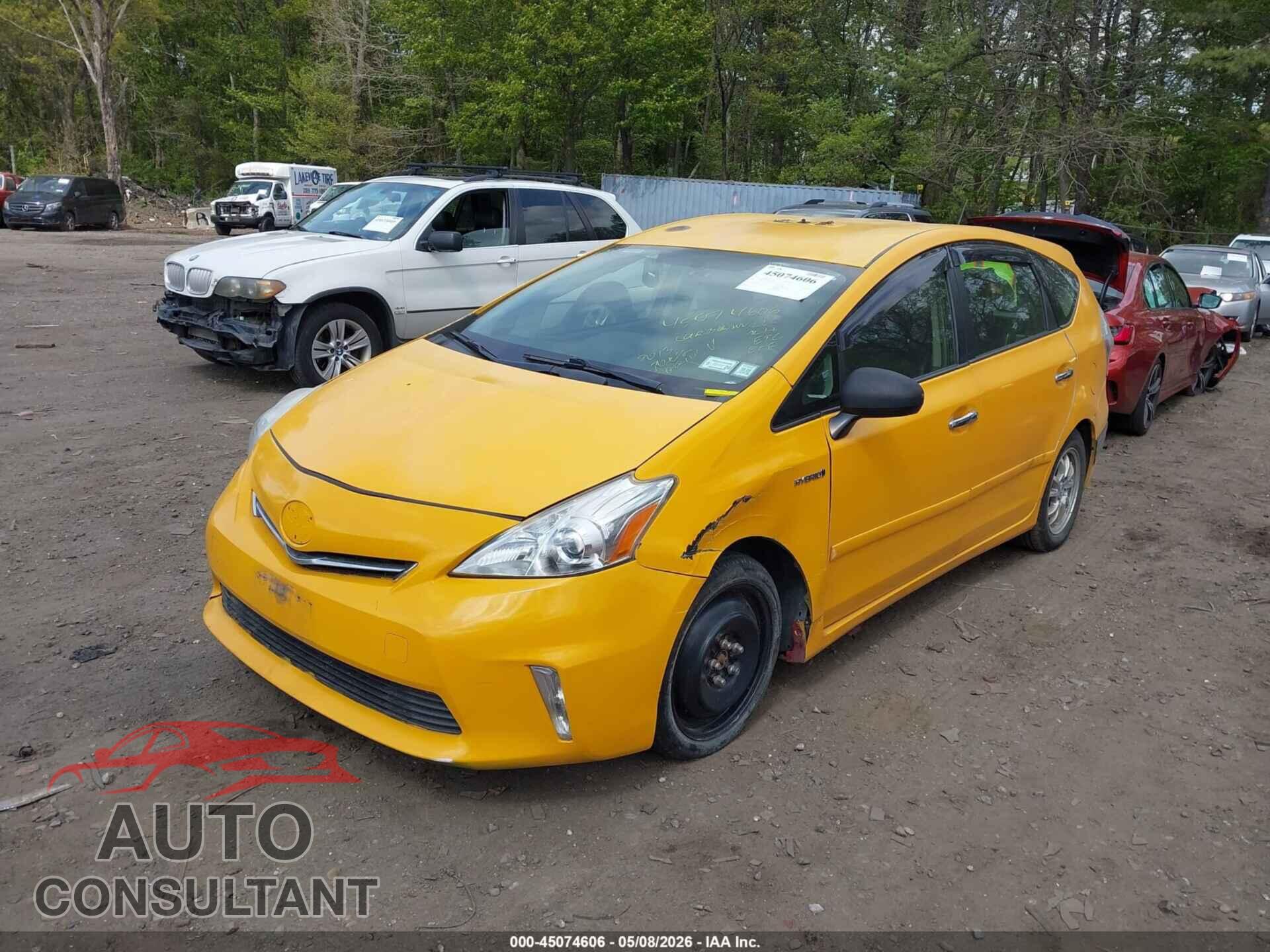 TOYOTA PRIUS V 2013 - JTDZN3EU5D3203430