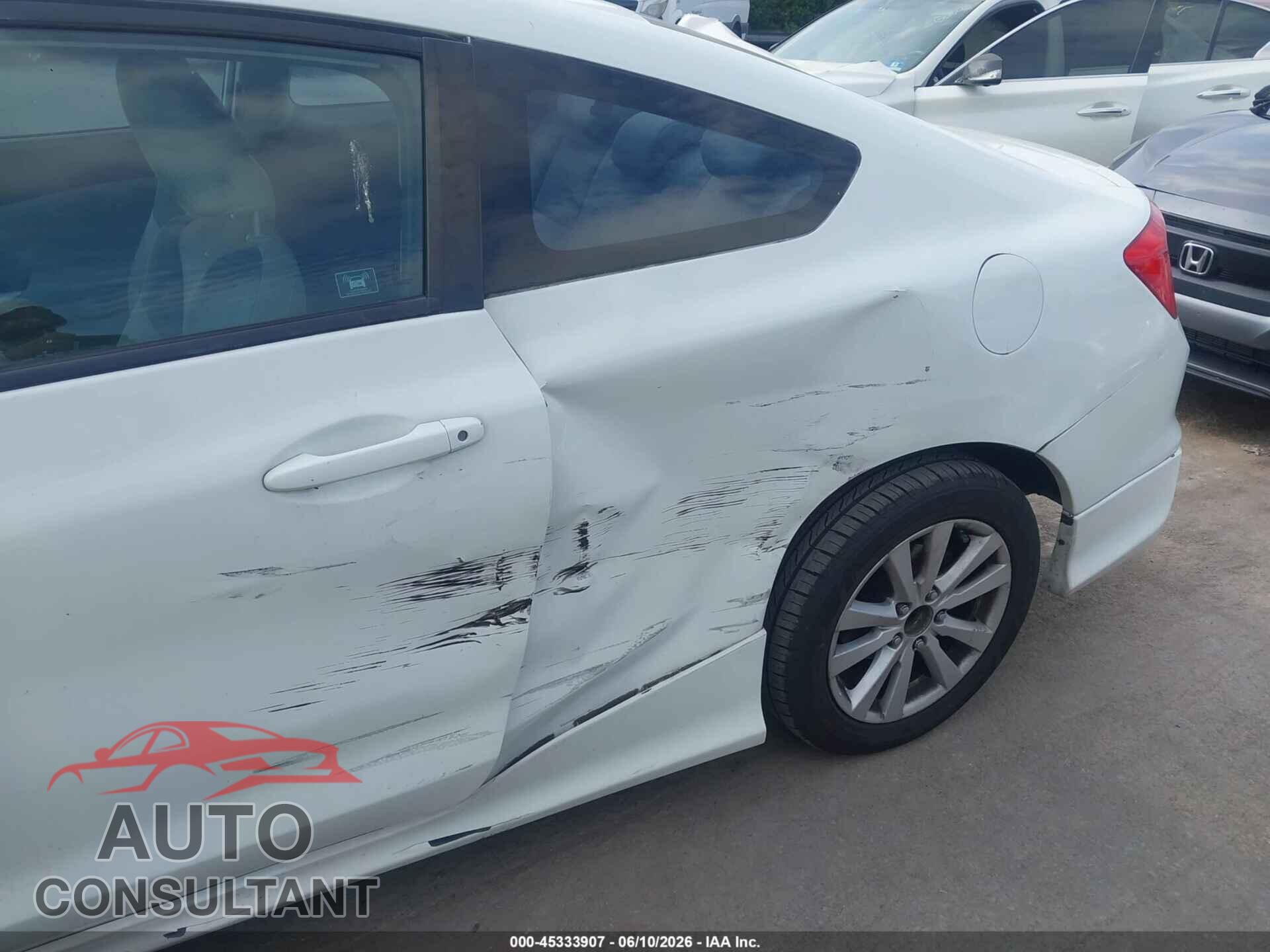 HONDA CIVIC 2012 - 2HGFG3B81CH519196