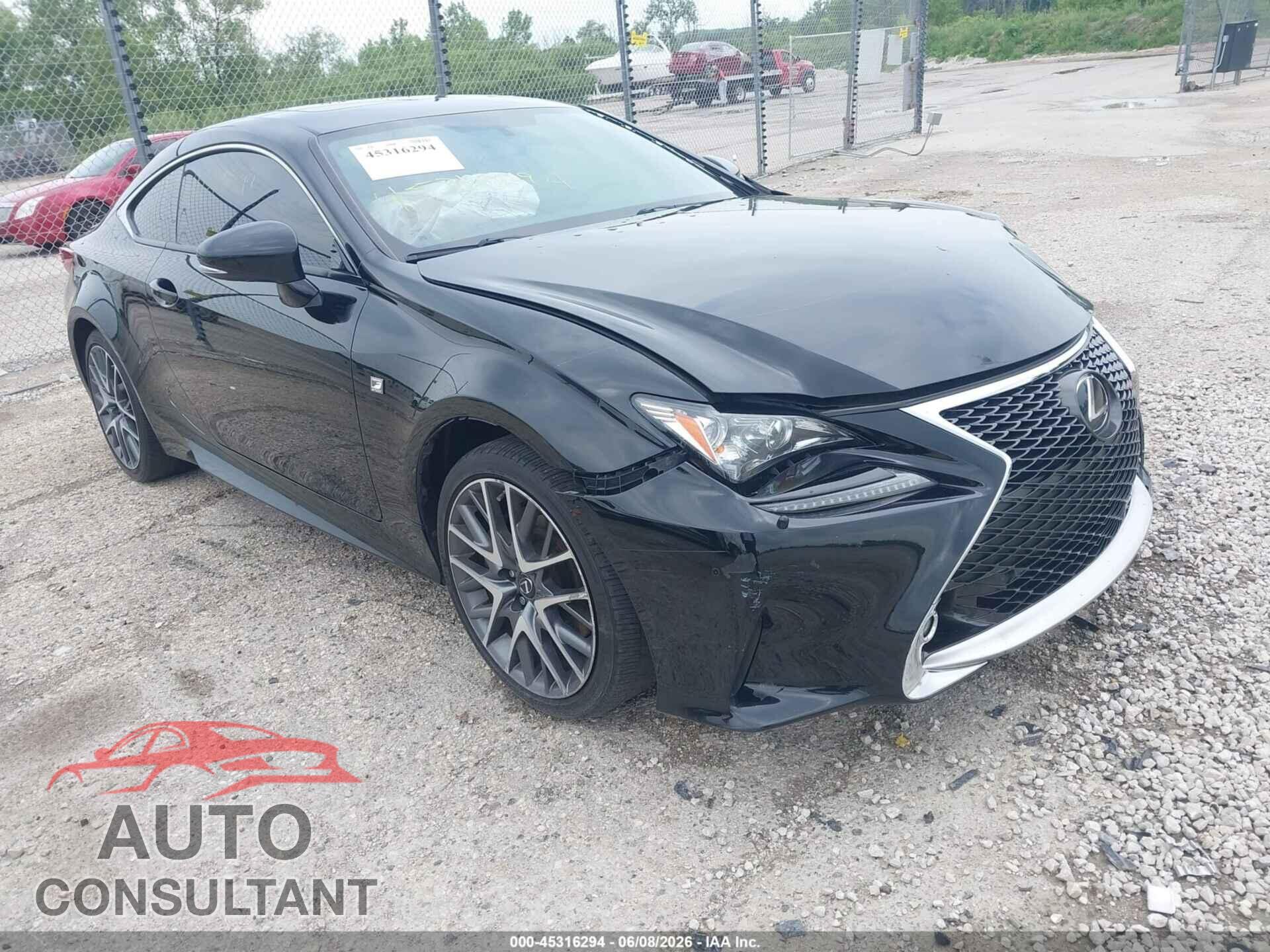 LEXUS RC 350 2015 - JTHSE5BC9F5003052