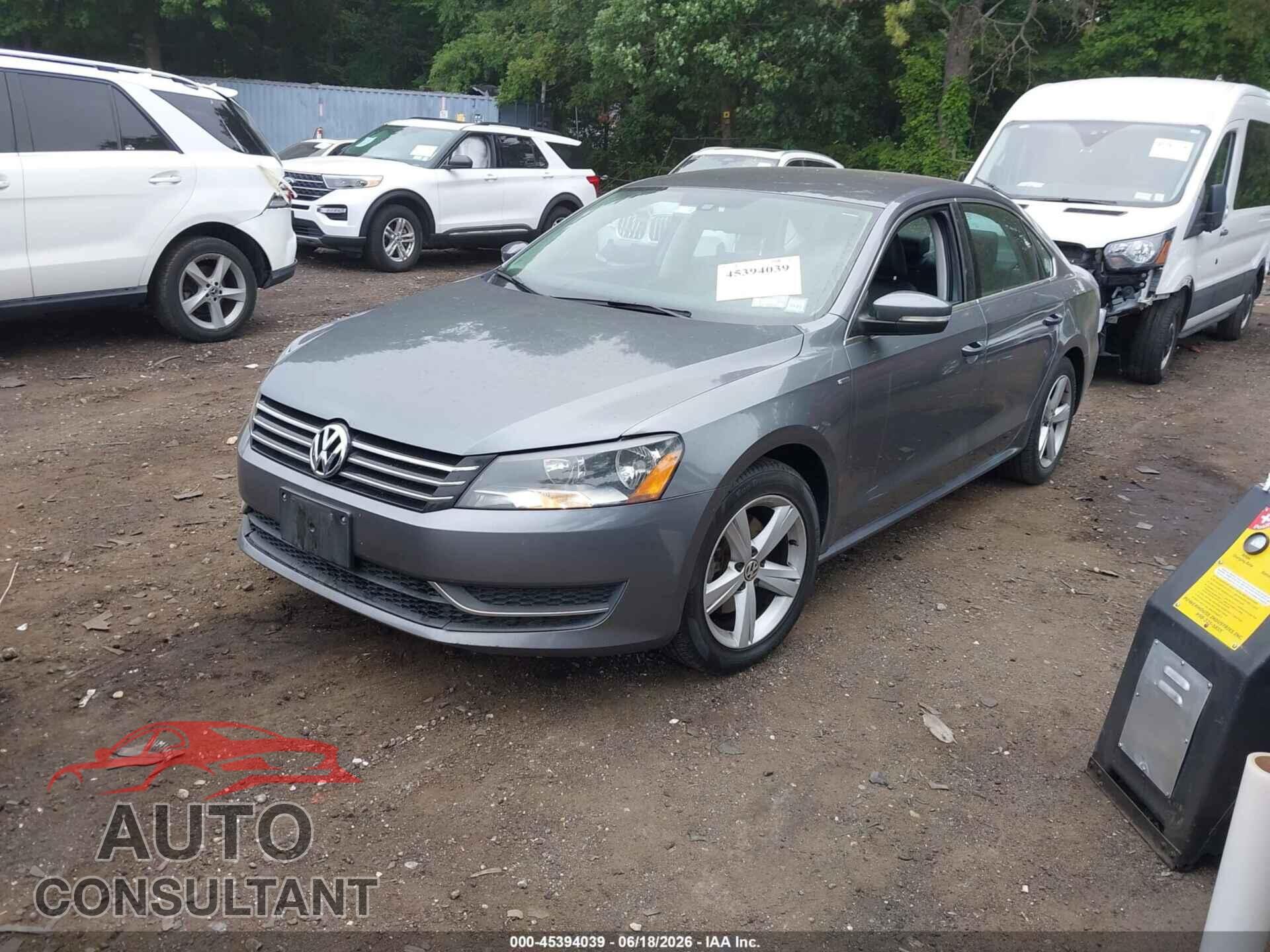 VOLKSWAGEN PASSAT 2014 - 1VWAS7A32EC034346