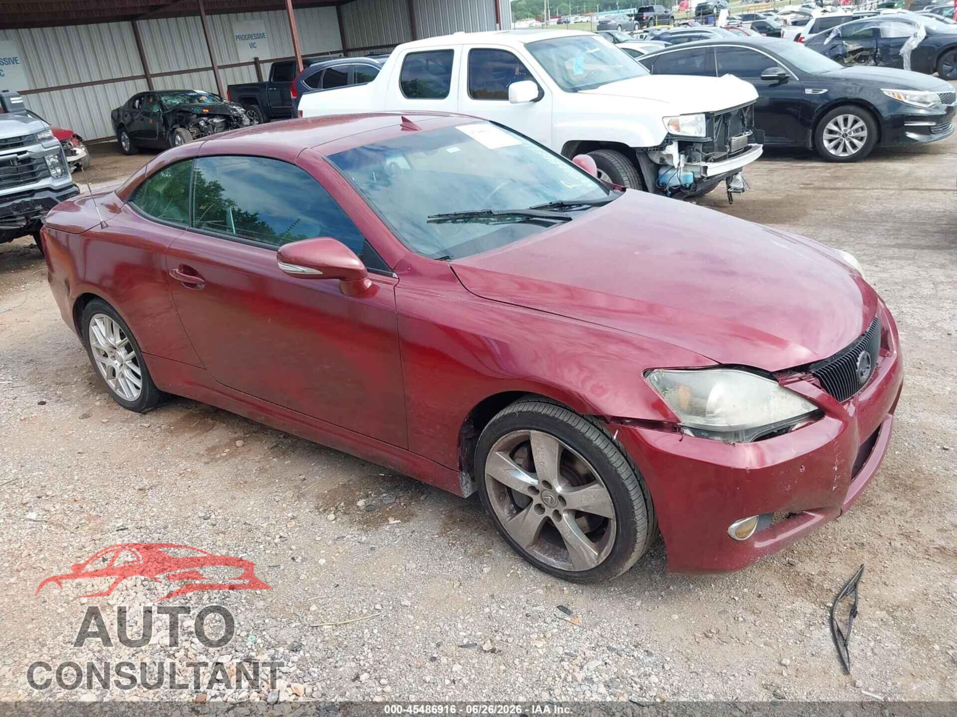 LEXUS IS 350C 2010 - JTHFE2C29A2501400