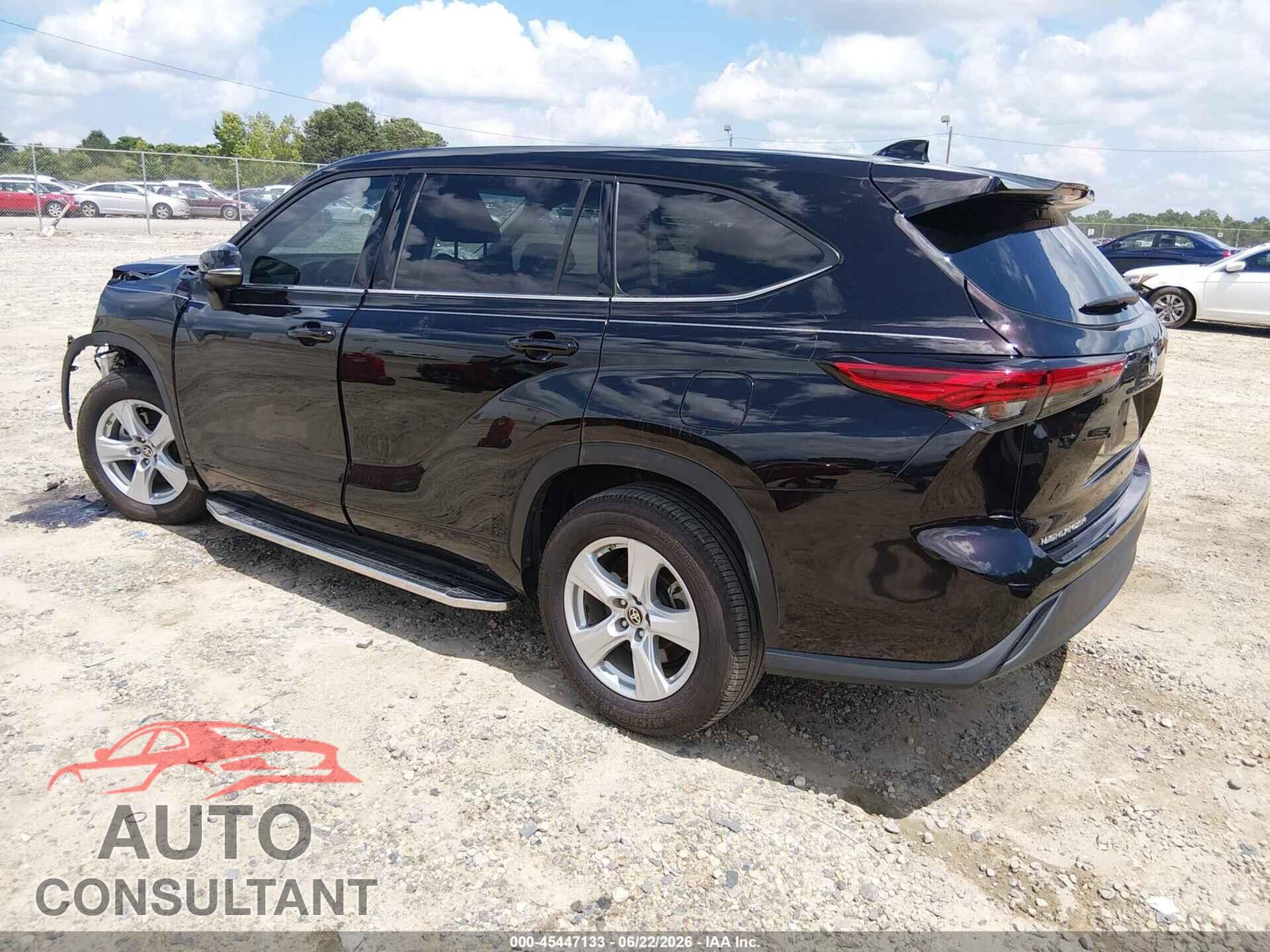 TOYOTA HIGHLANDER 2021 - 5TDZZRAH2MS031601