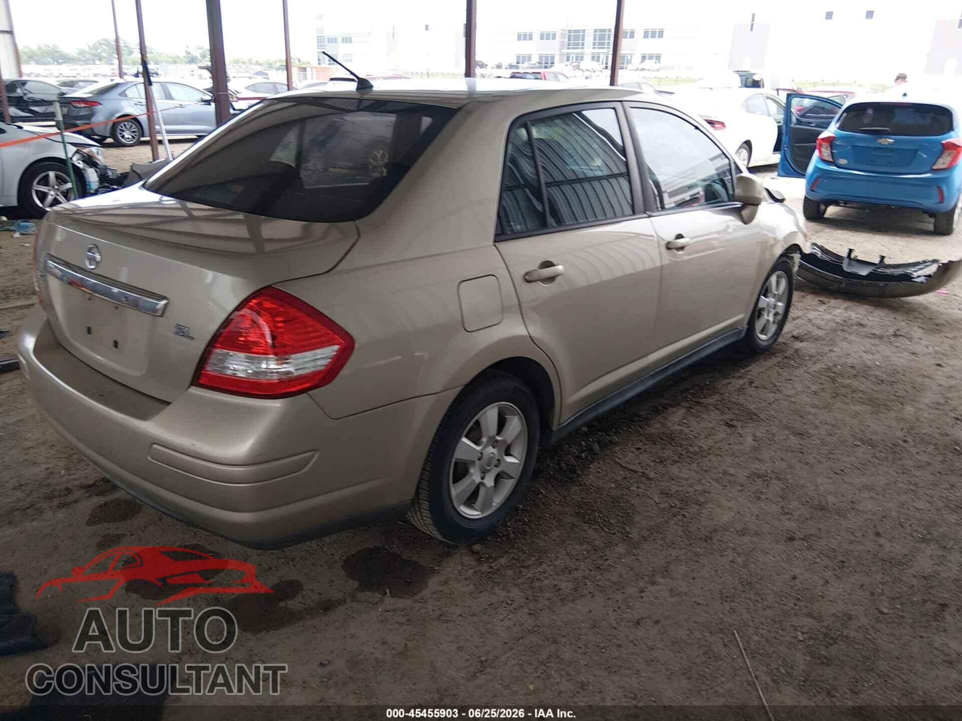 NISSAN VERSA 2009 - 3N1BC11E39L476231