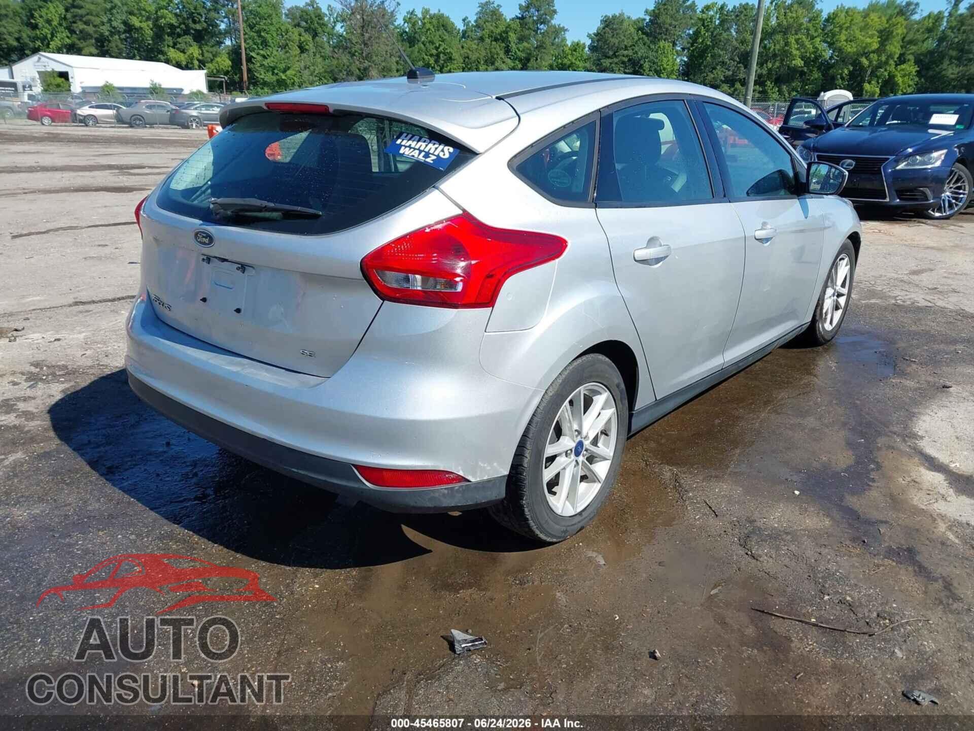 FORD FOCUS 2018 - 1FADP3K22JL207623