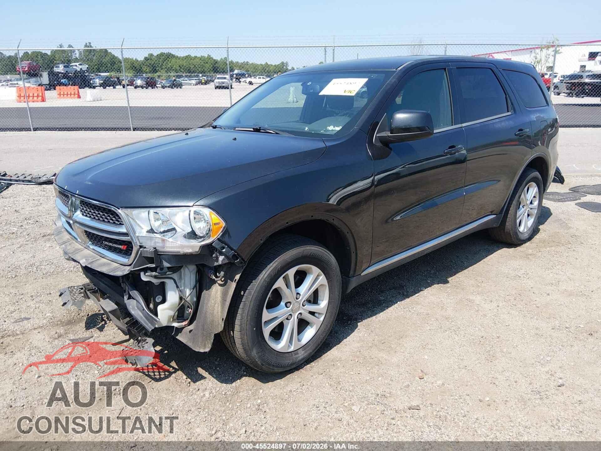 DODGE DURANGO 2013 - 1C4RDHAG1DC692523