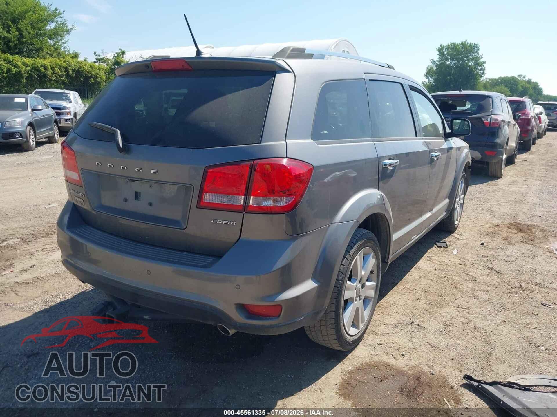 DODGE JOURNEY 2013 - 3C4PDCDG9DT716187