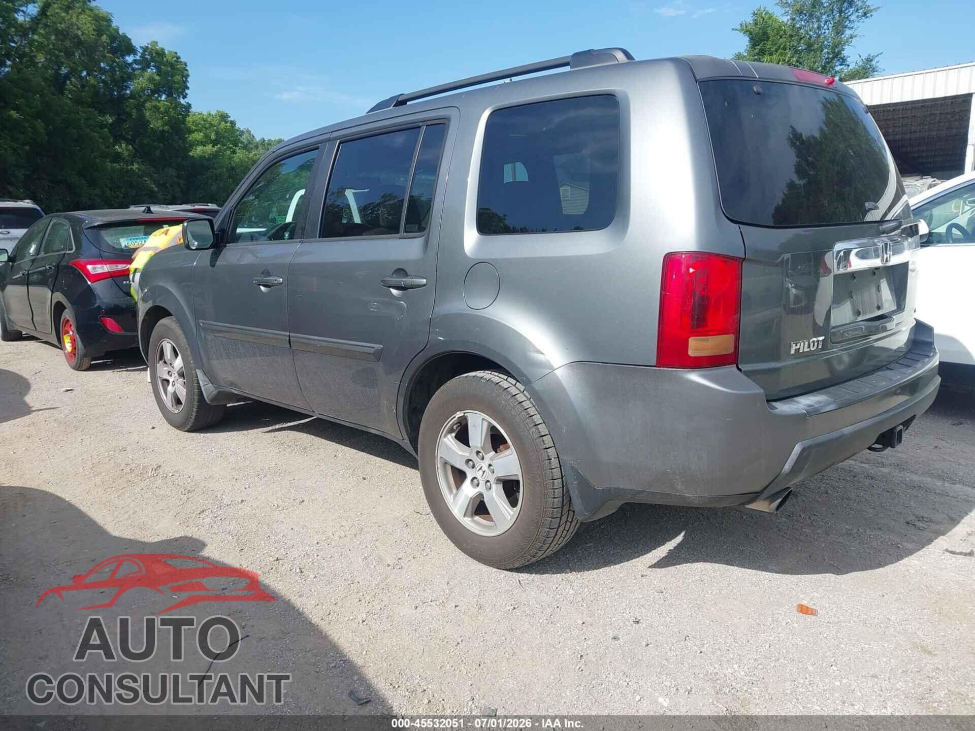 HONDA PILOT 2009 - 5FNYF38529B019814