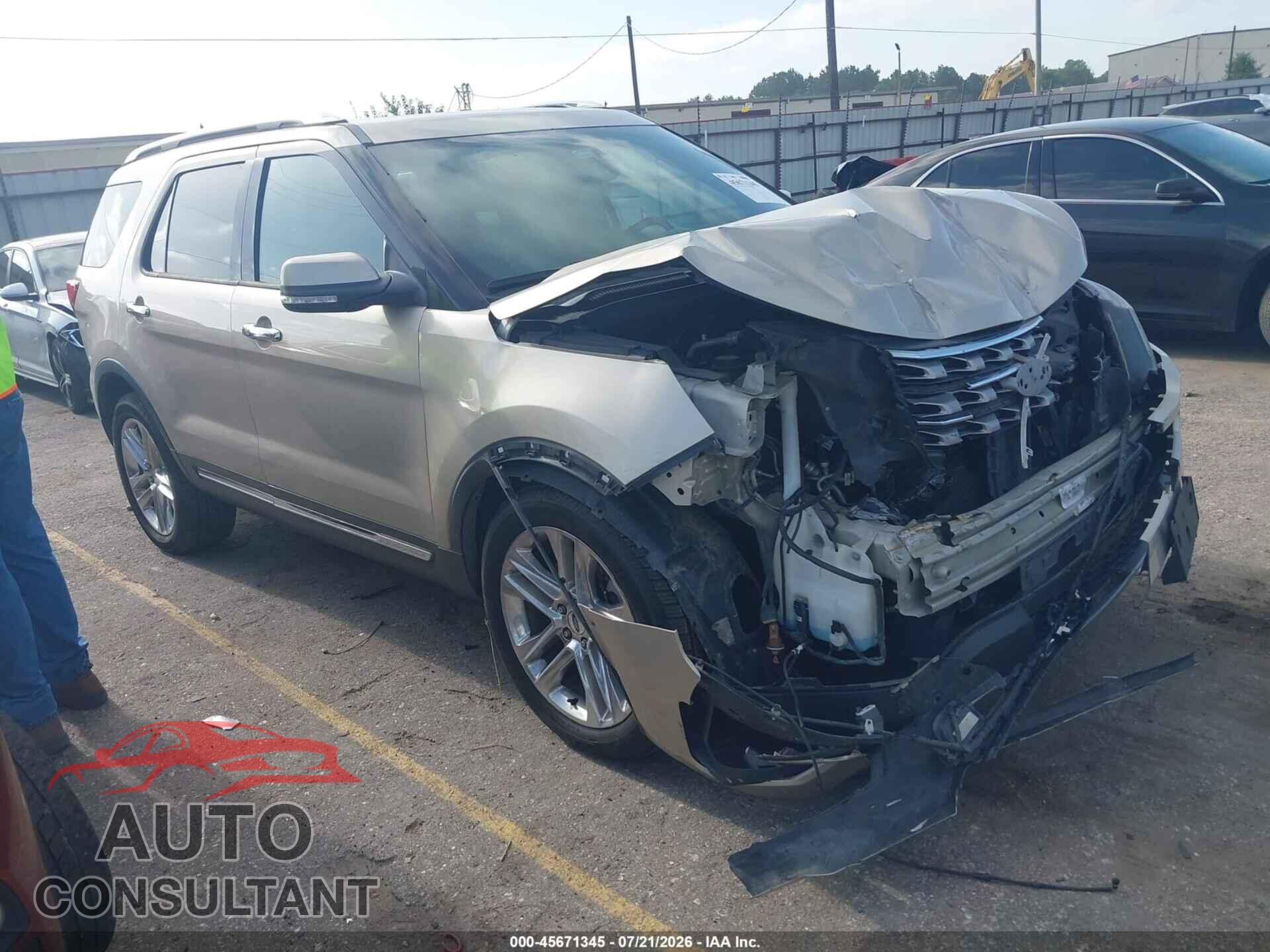 FORD EXPLORER 2017 - 1FM5K7F89HGA58595