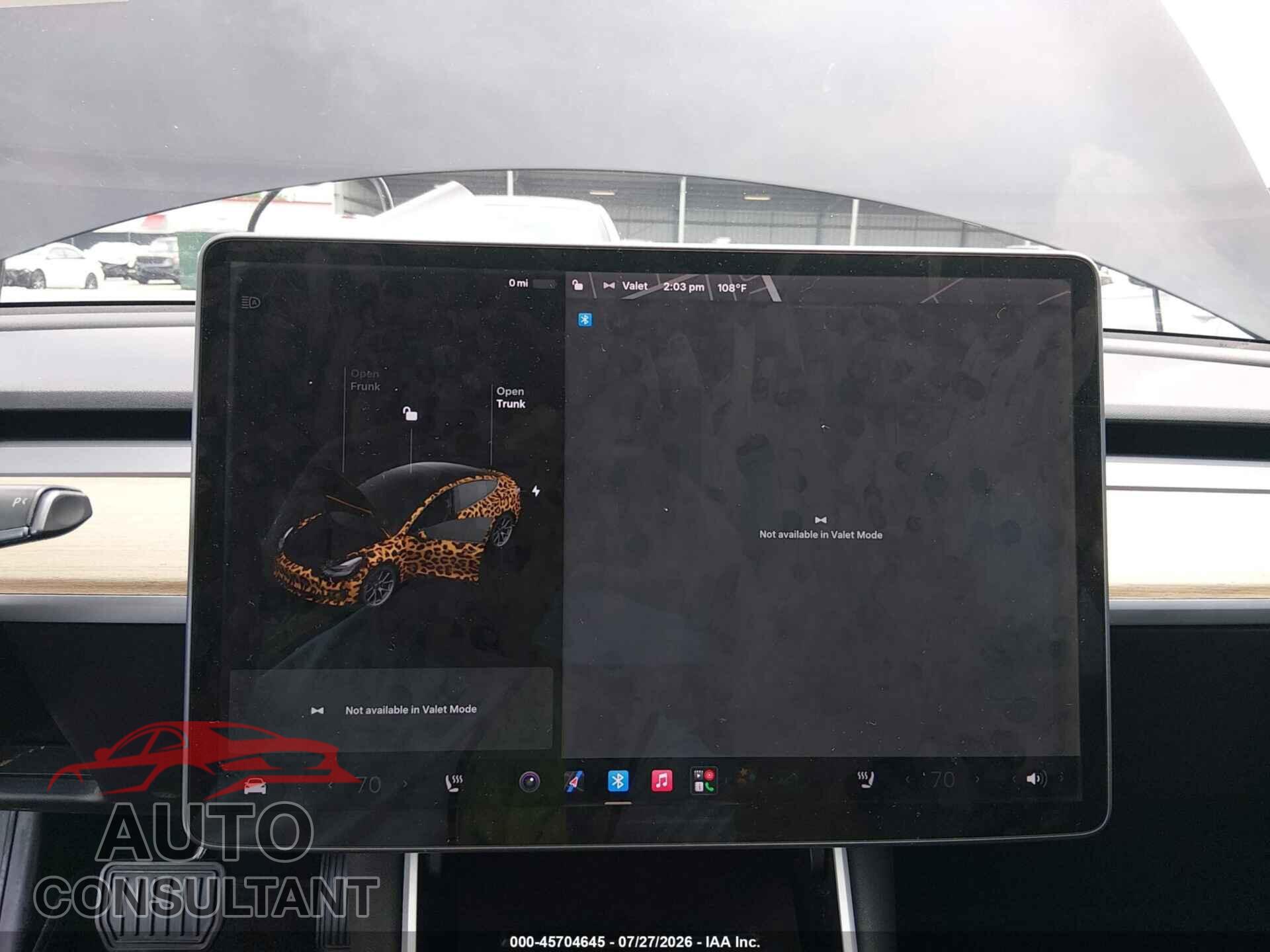 TESLA MODEL 3 2019 - 5YJ3E1EA1KF410218