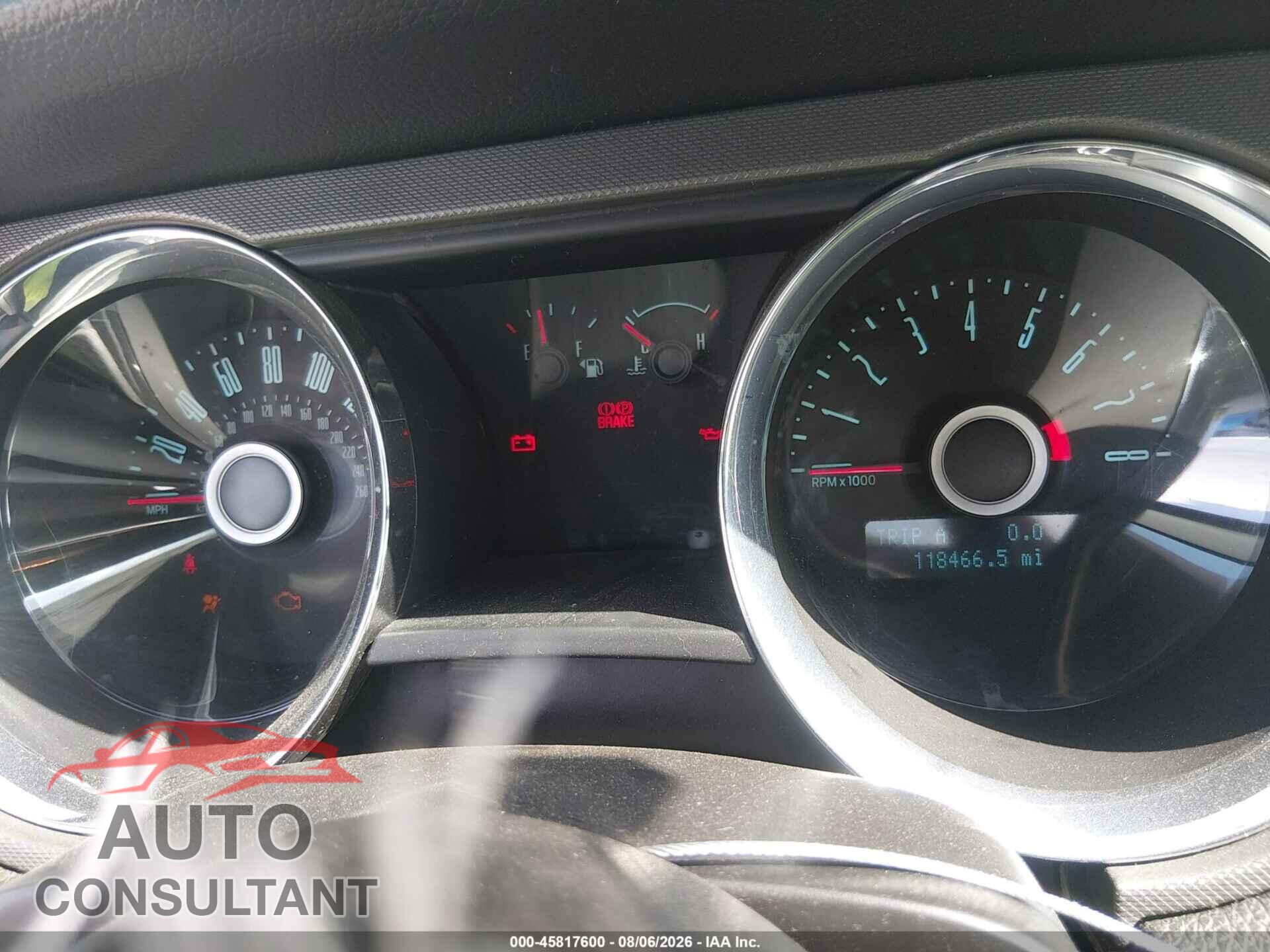 FORD MUSTANG 2014 - 1ZVBP8AM2E5258256