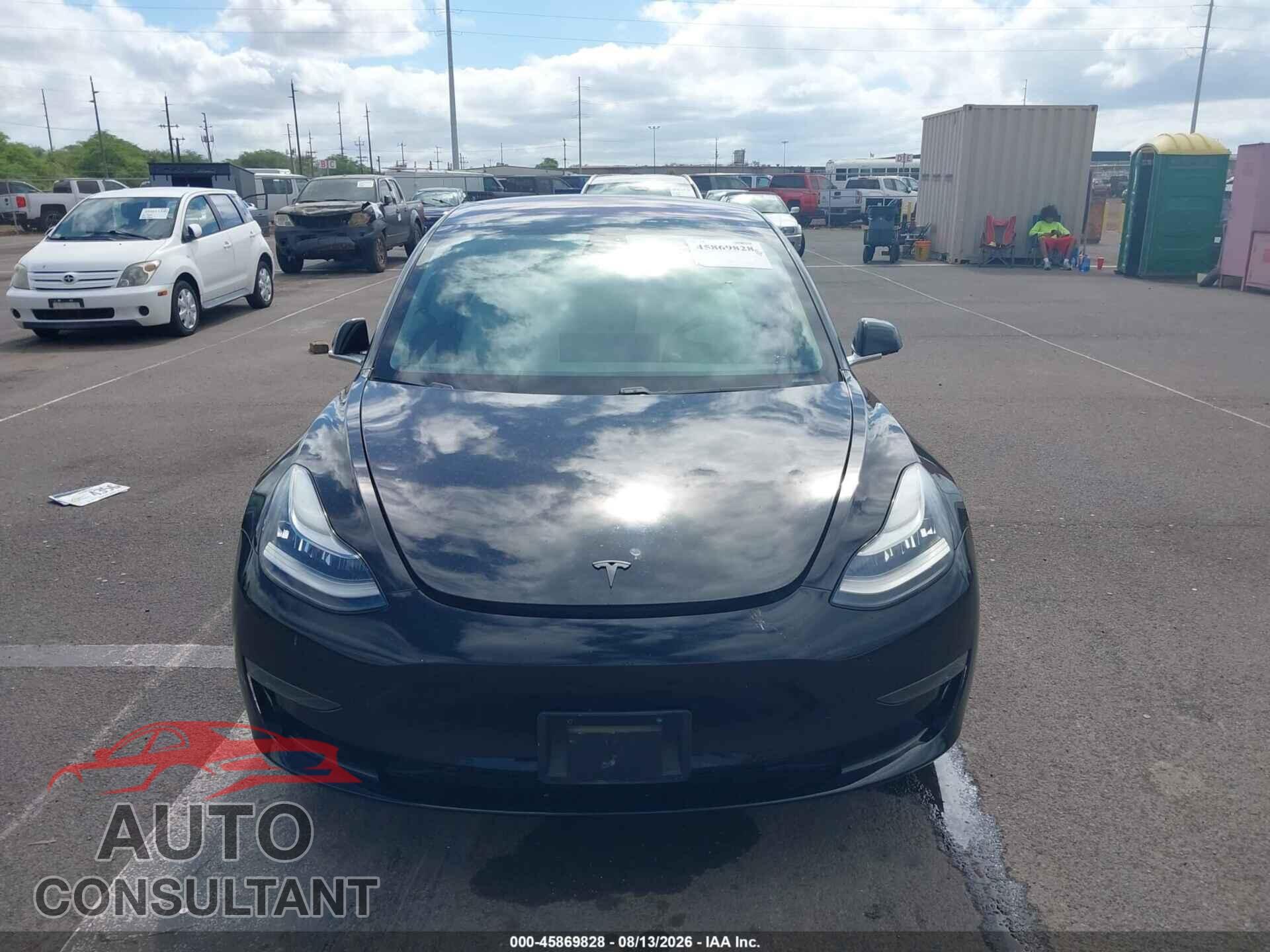 TESLA MODEL 3 2018 - 5YJ3E1EBXJF112869
