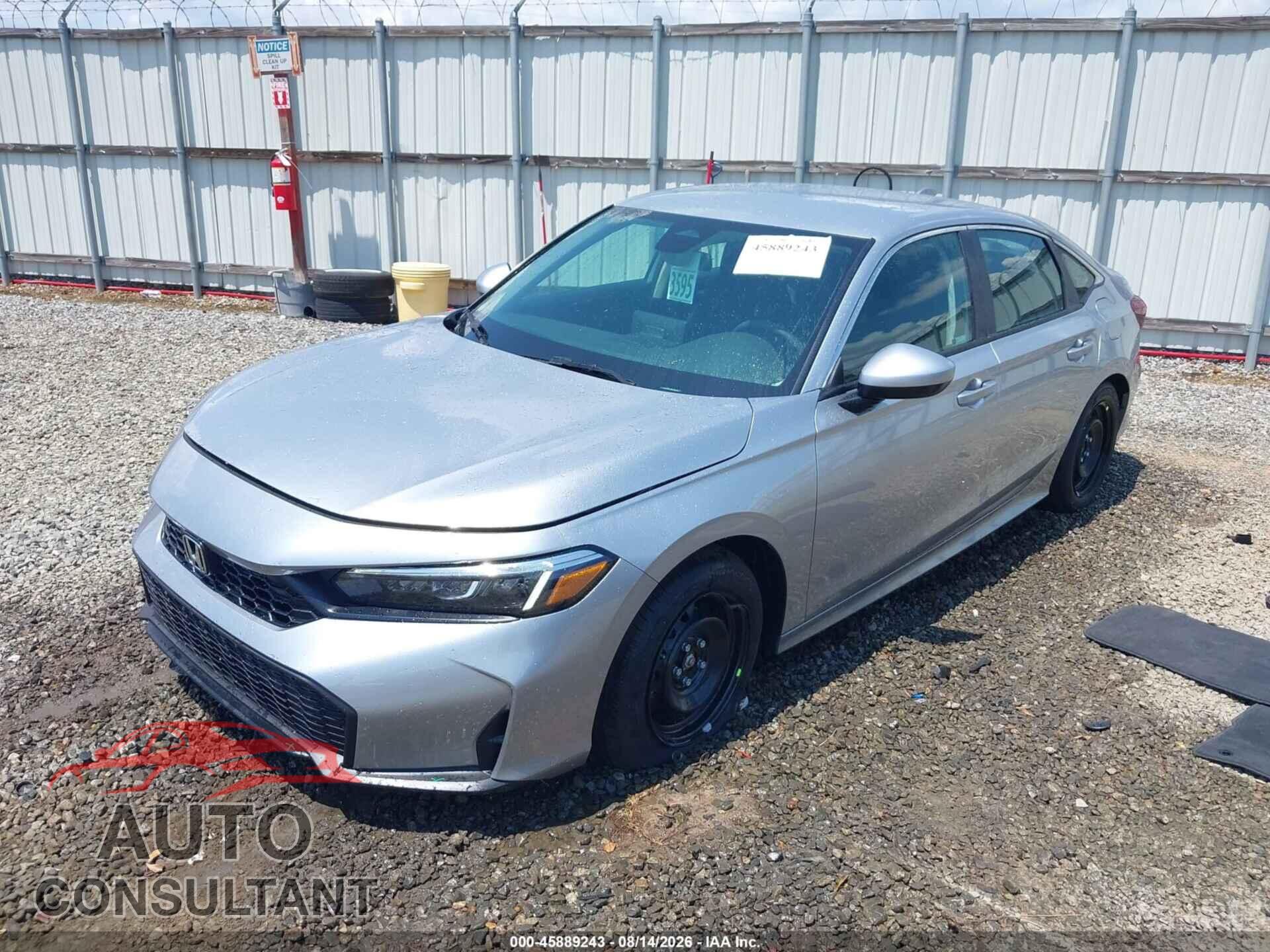 HONDA CIVIC 2026 - 2HGFE2F26TH609076