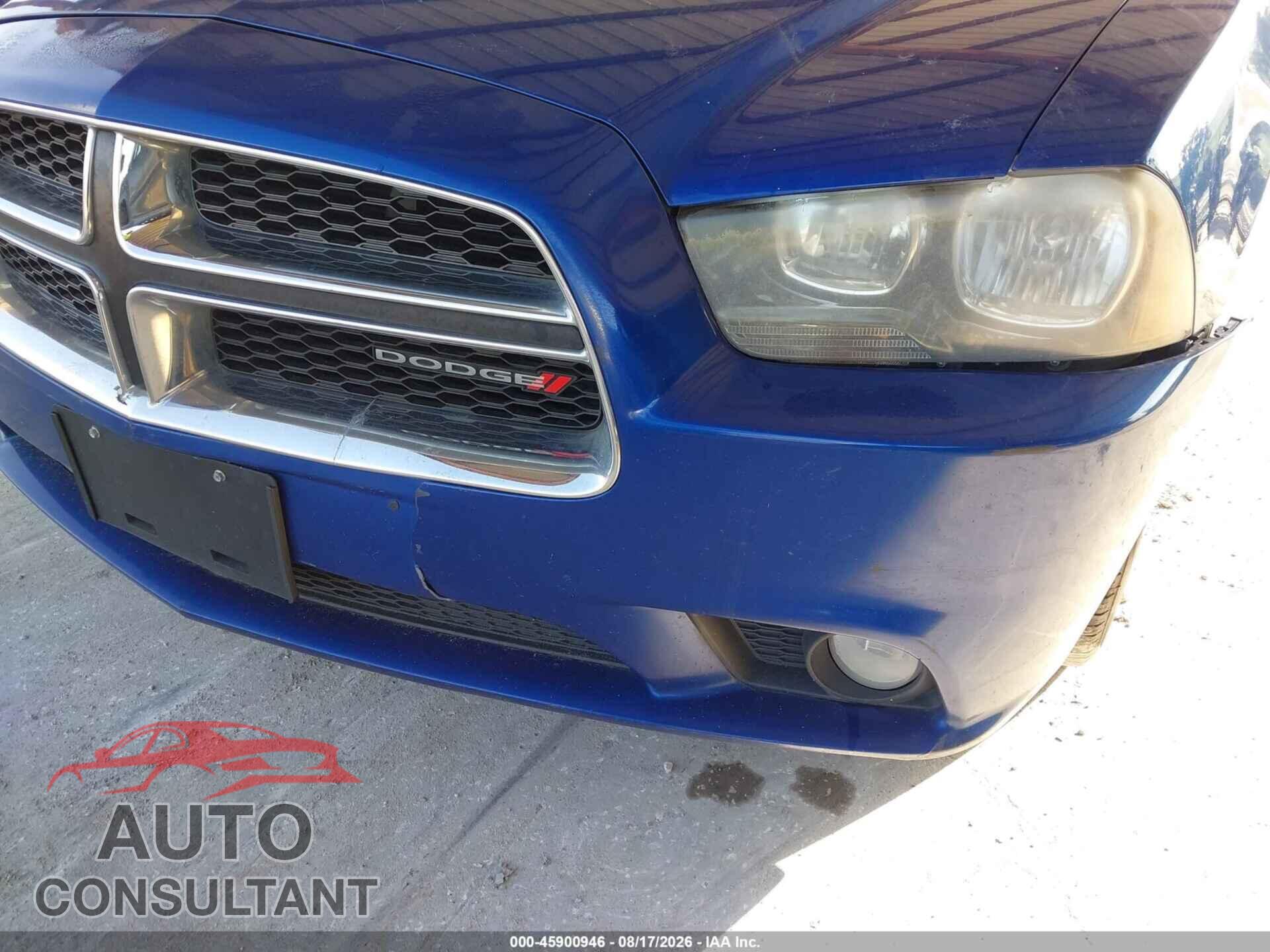 DODGE CHARGER 2012 - 2C3CDXHG5CH303792