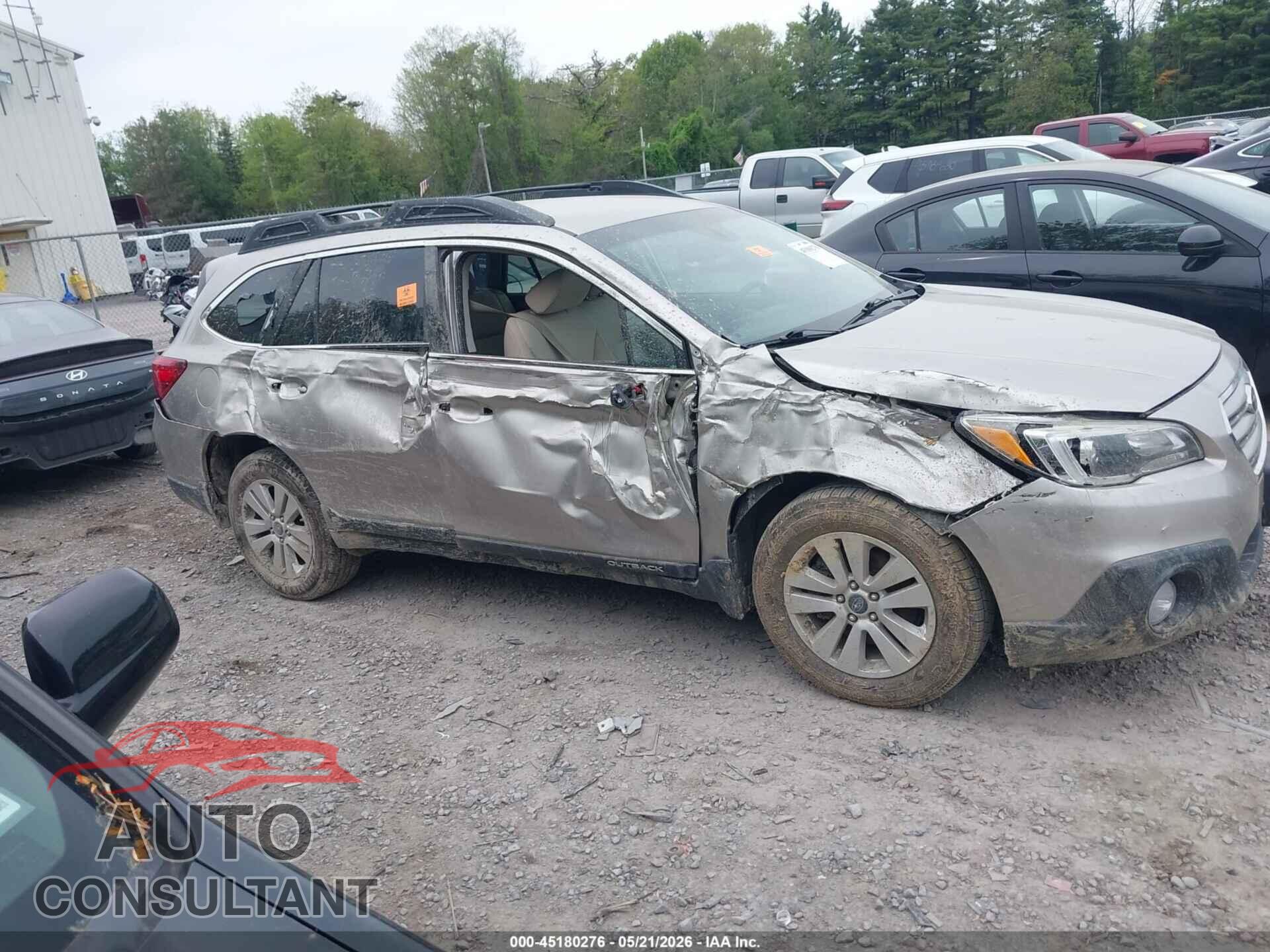 SUBARU OUTBACK 2017 - 4S4BSAFC6H3224549