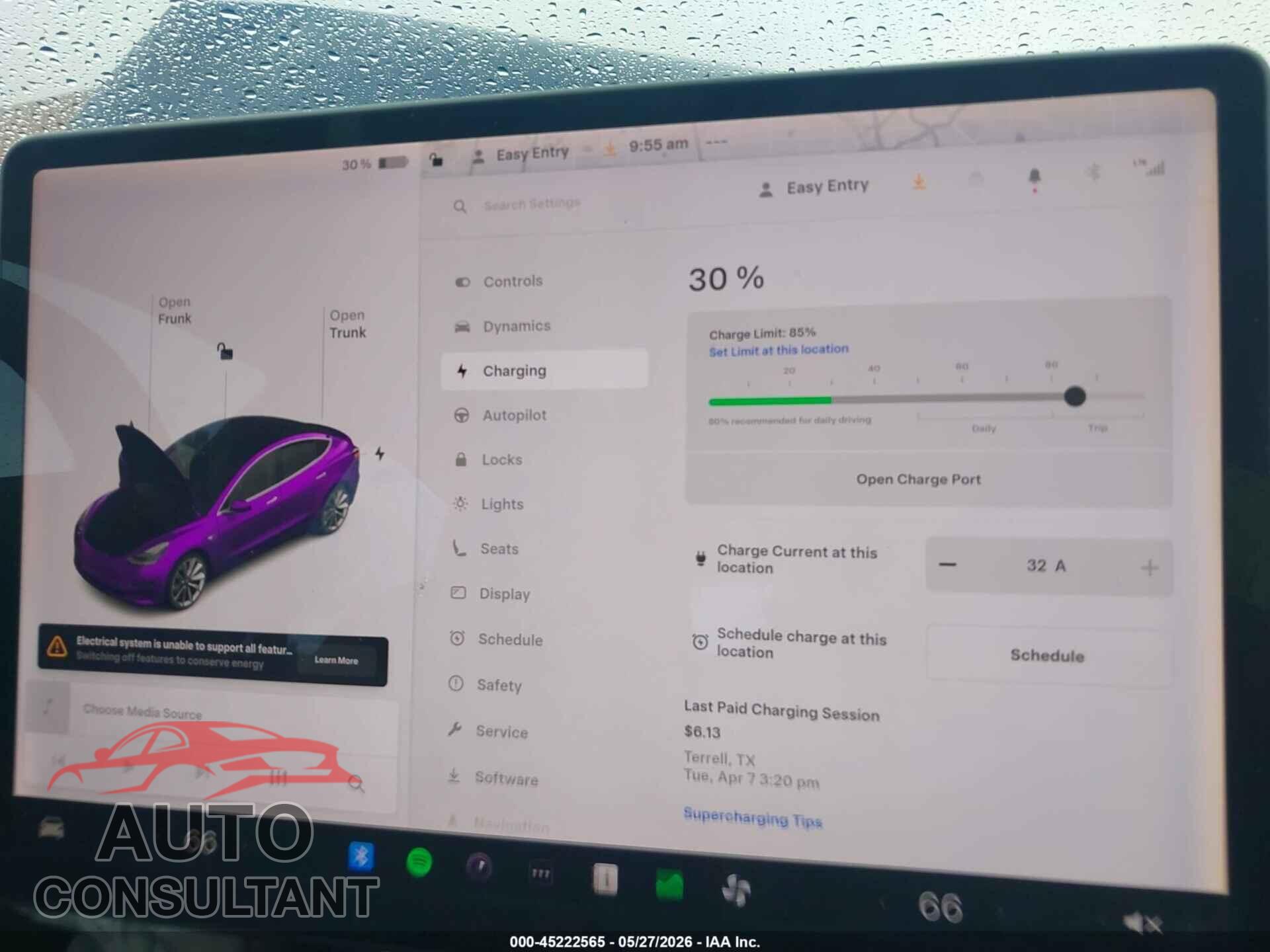 TESLA MODEL 3 2019 - 5YJ3E1EA3KF402184