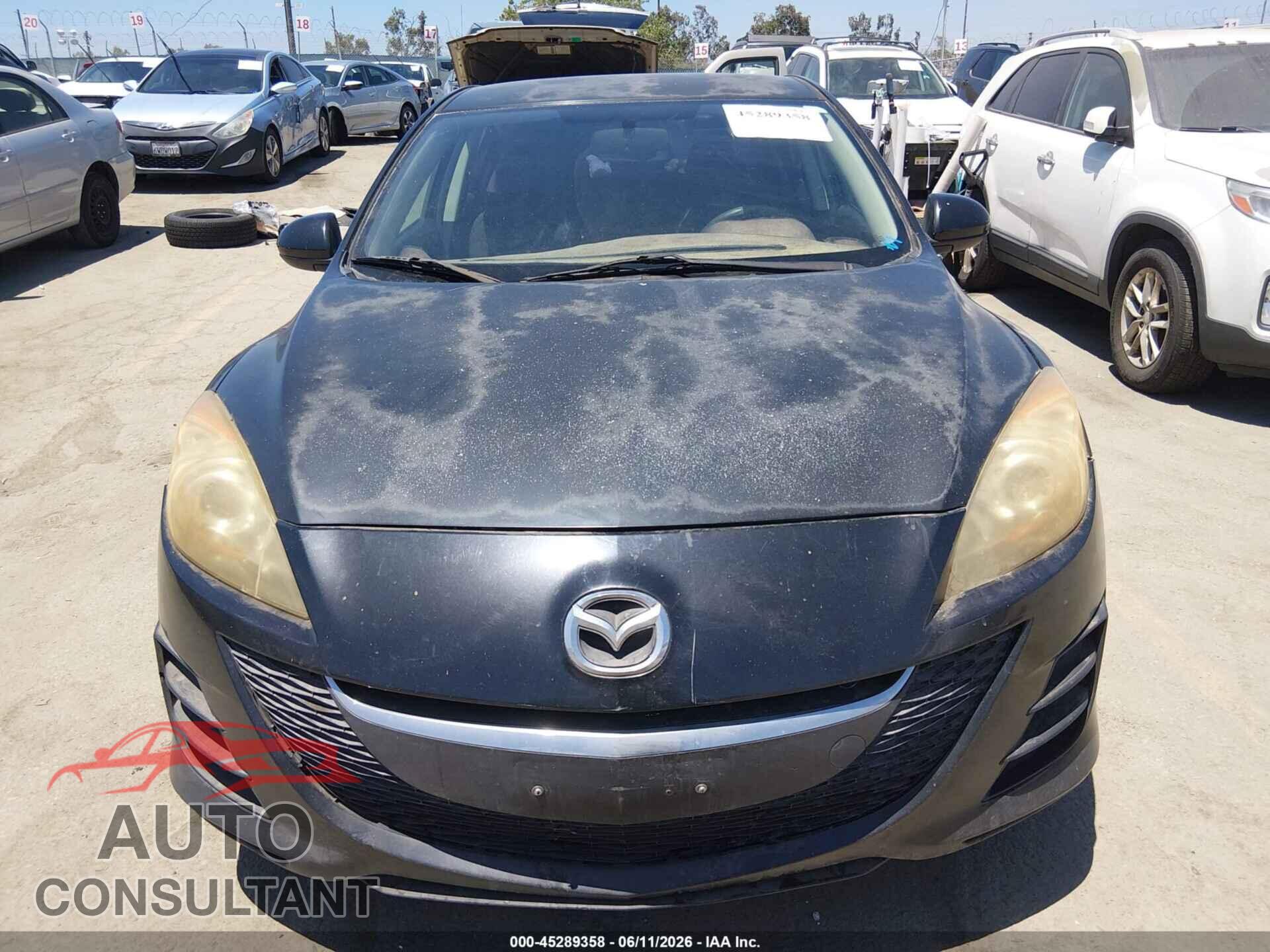 MAZDA MAZDA3 2010 - JM1BL1SG8A1177925