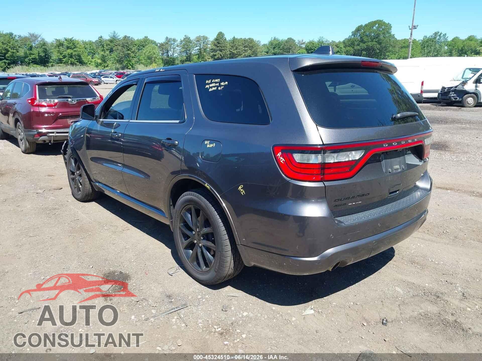 DODGE DURANGO 2017 - 1C4SDJCT4HC675532