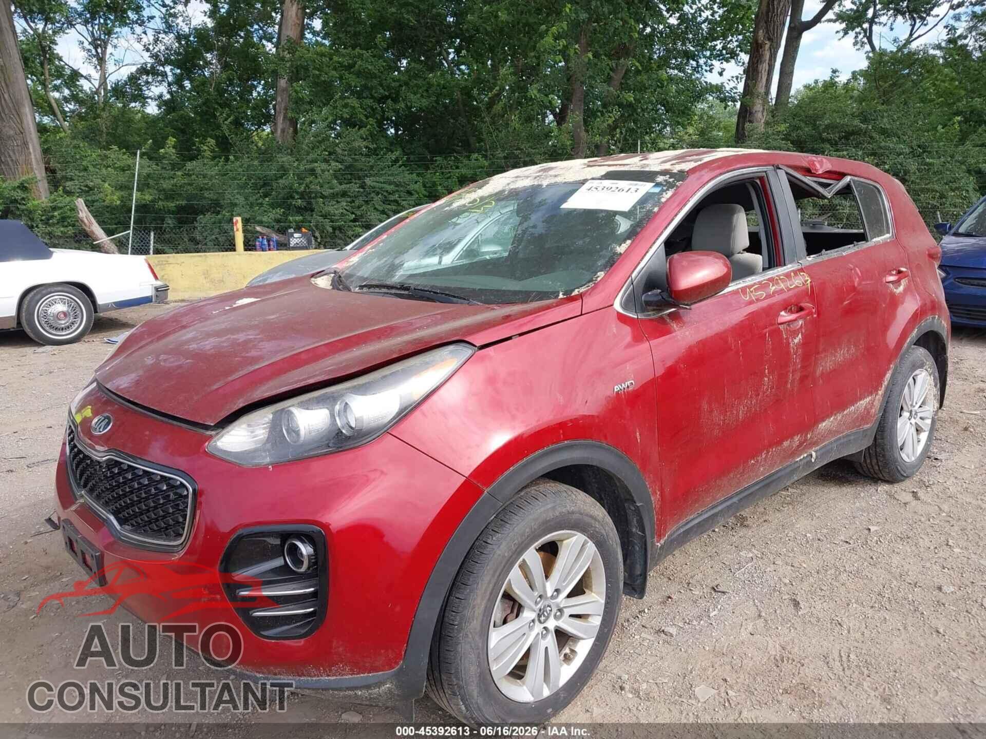 KIA SPORTAGE 2017 - KNDPMCAC7H7246558
