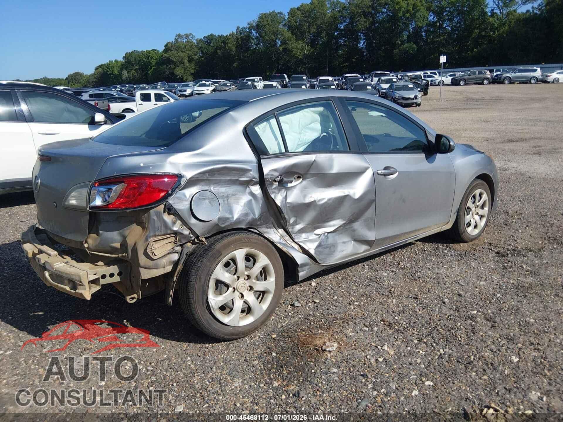 MAZDA MAZDA3 2010 - JM1BL1SF6A1157793