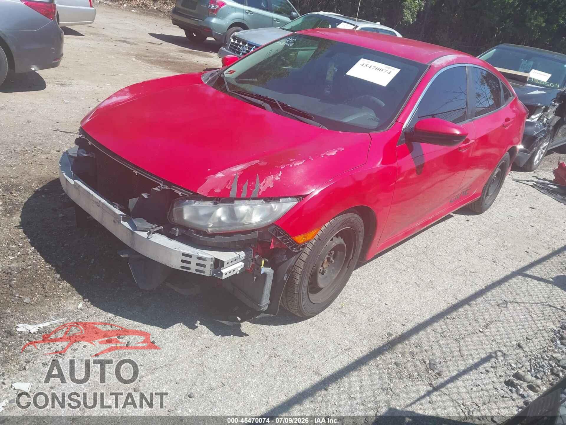 HONDA CIVIC 2018 - 2HGFC2F50JH552905