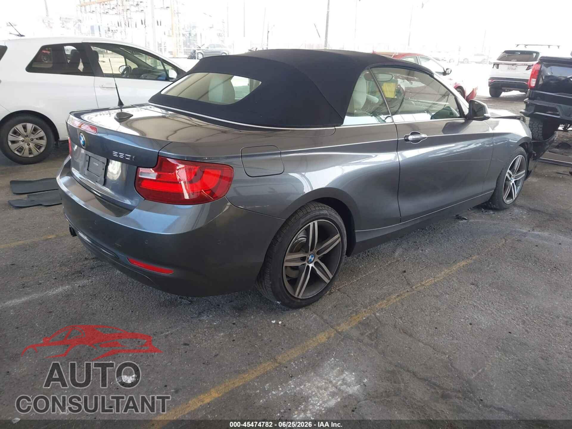 BMW 230I 2017 - WBA2K9C56HV647061