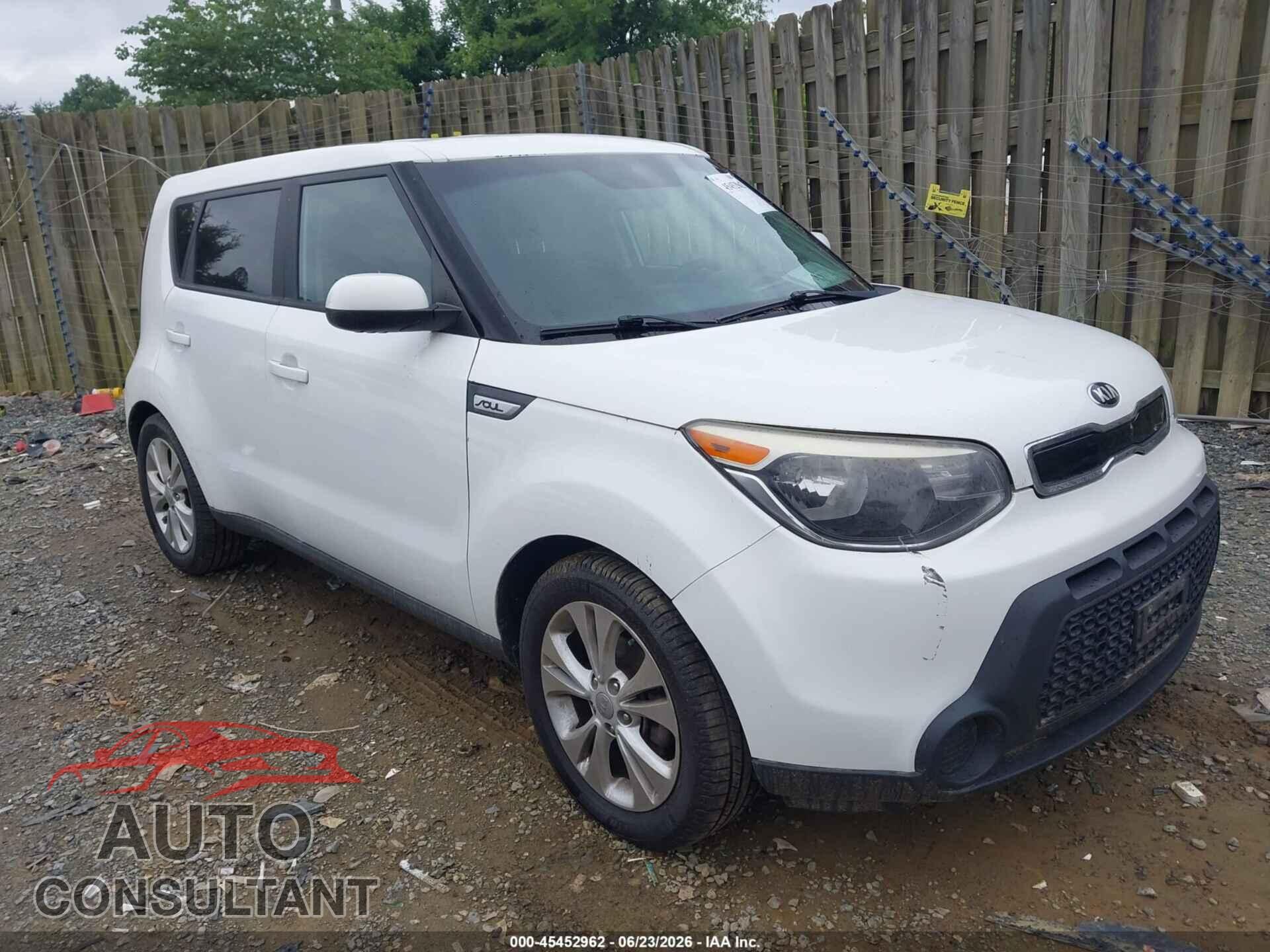 KIA SOUL 2015 - KNDJP3A57F7152191