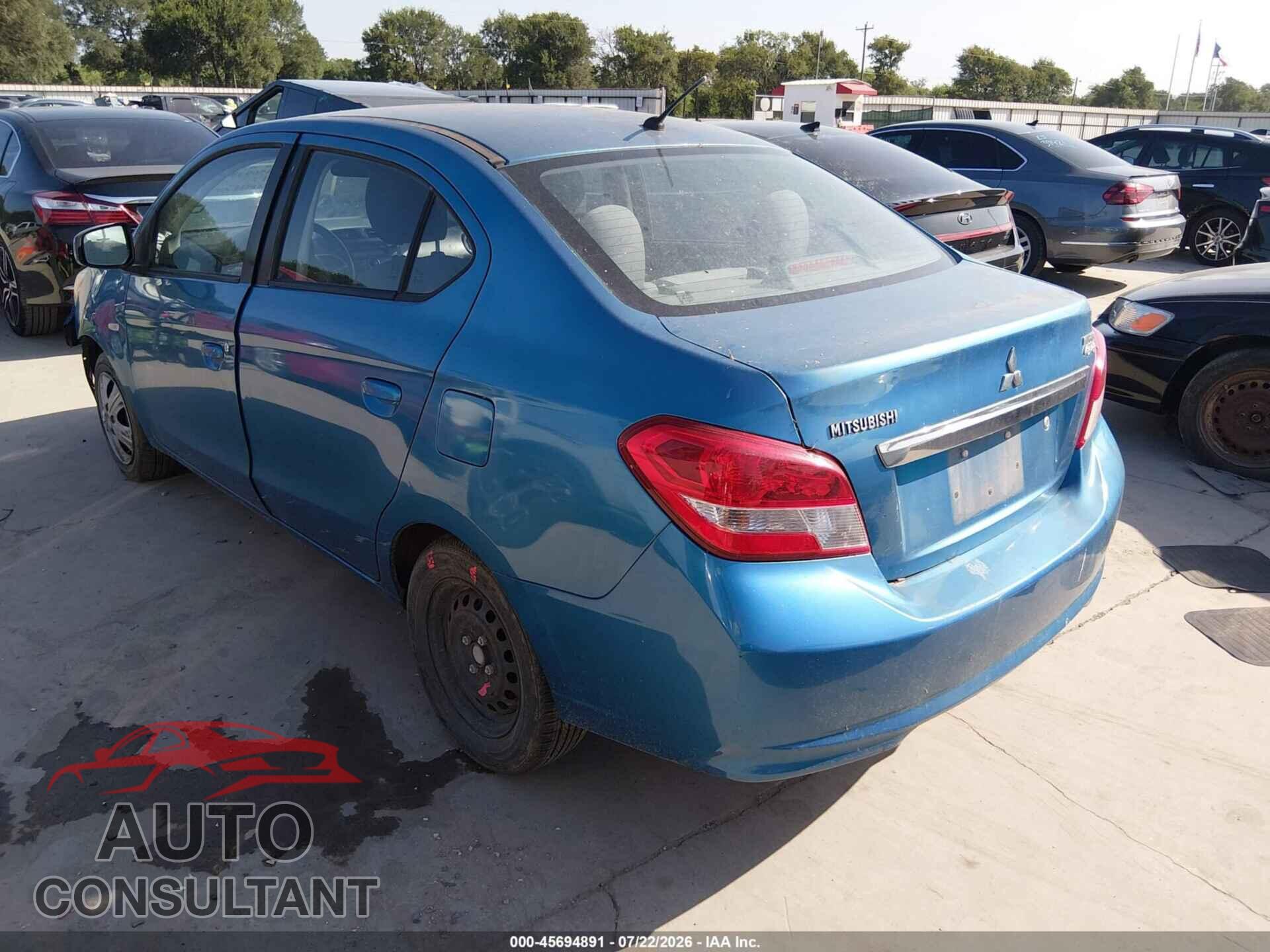 MITSUBISHI MIRAGE G4 2017 - ML32F3FJ6HH000903