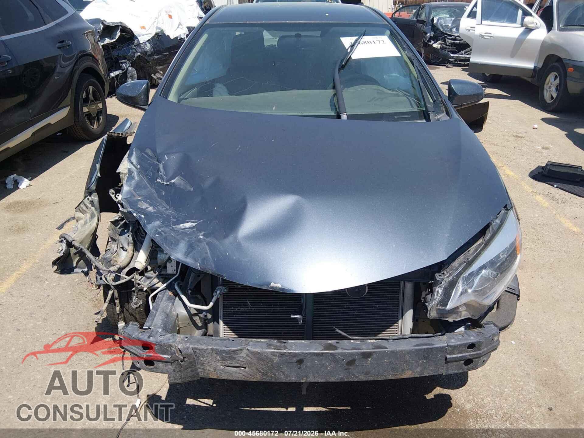 TOYOTA COROLLA 2016 - 2T1BURHE2GC696667