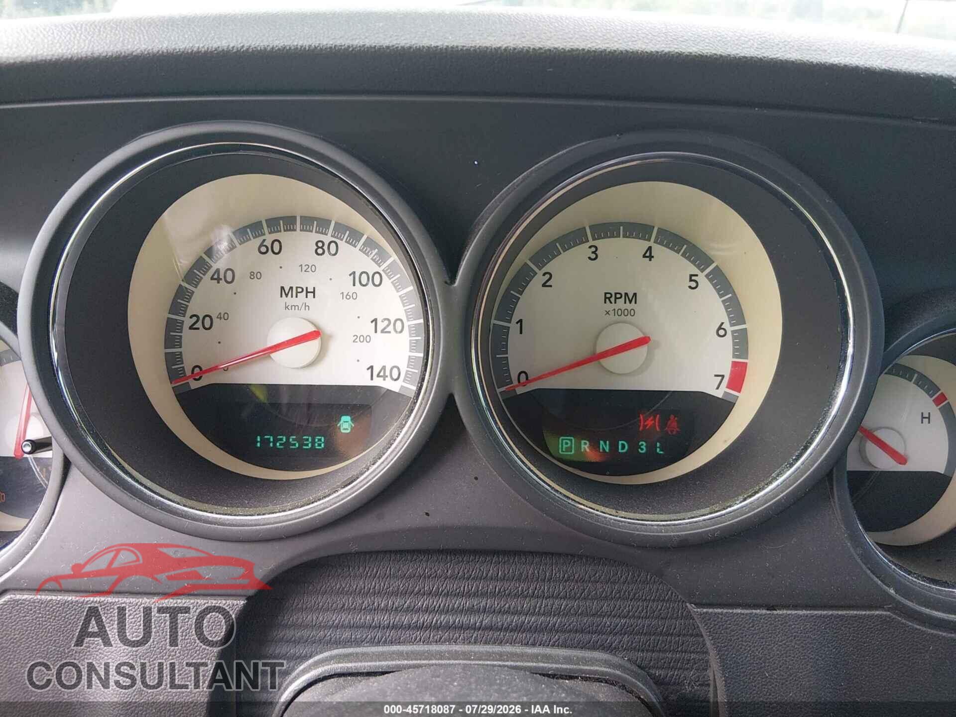 DODGE CHALLENGER 2009 - 2B3LJ44V79H522786